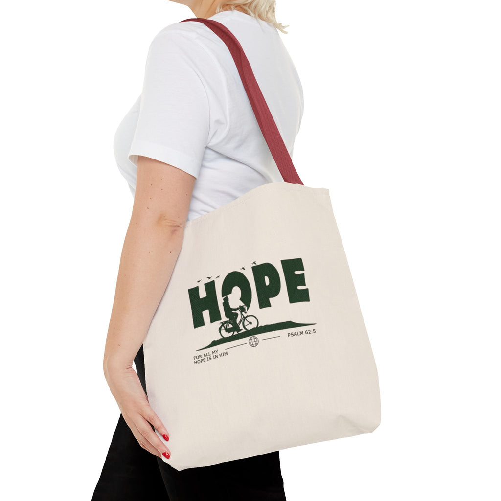 "Hope" Tote Bag — Inspirational Canvas Tote