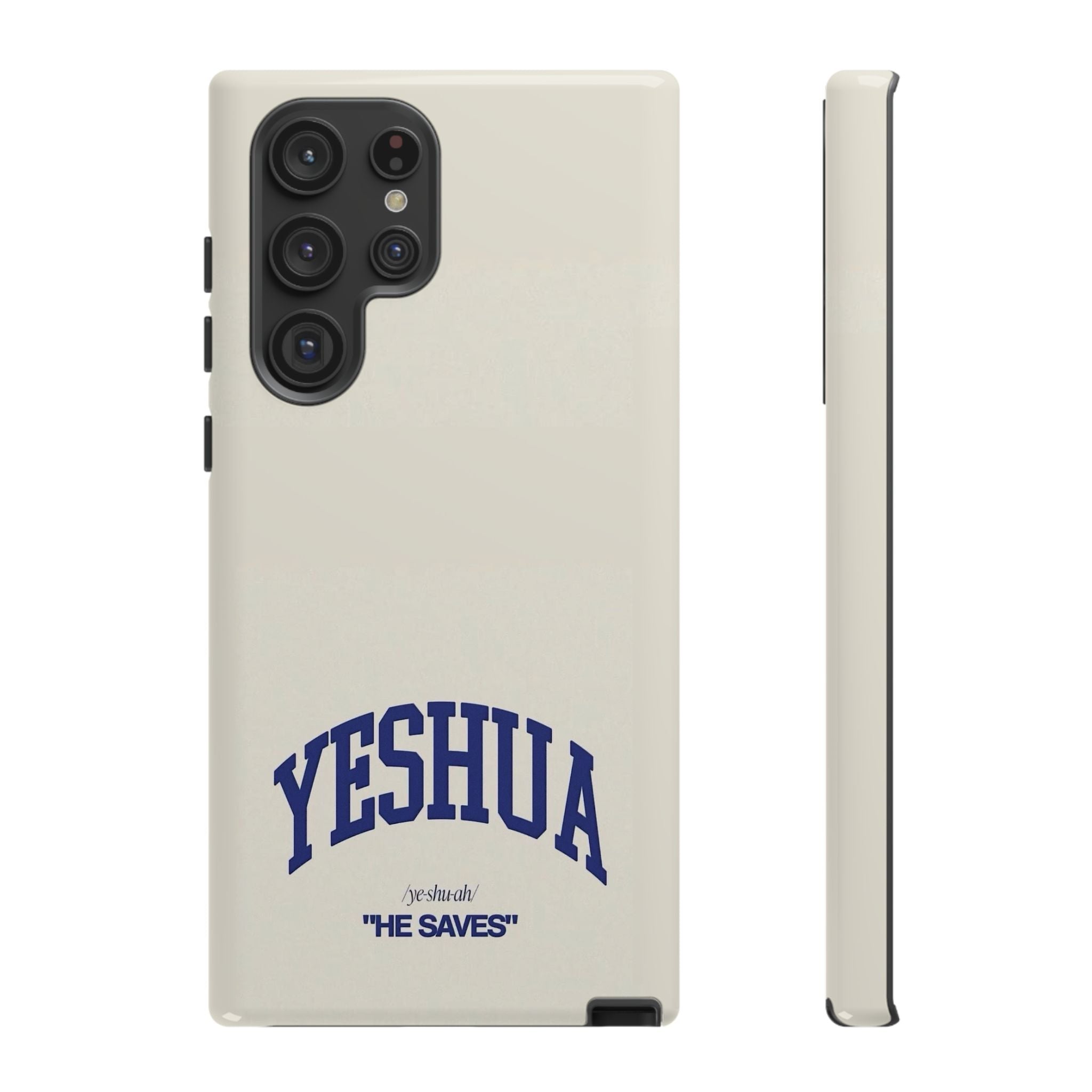 Yeshua 'He Saves' Tough Phone Case