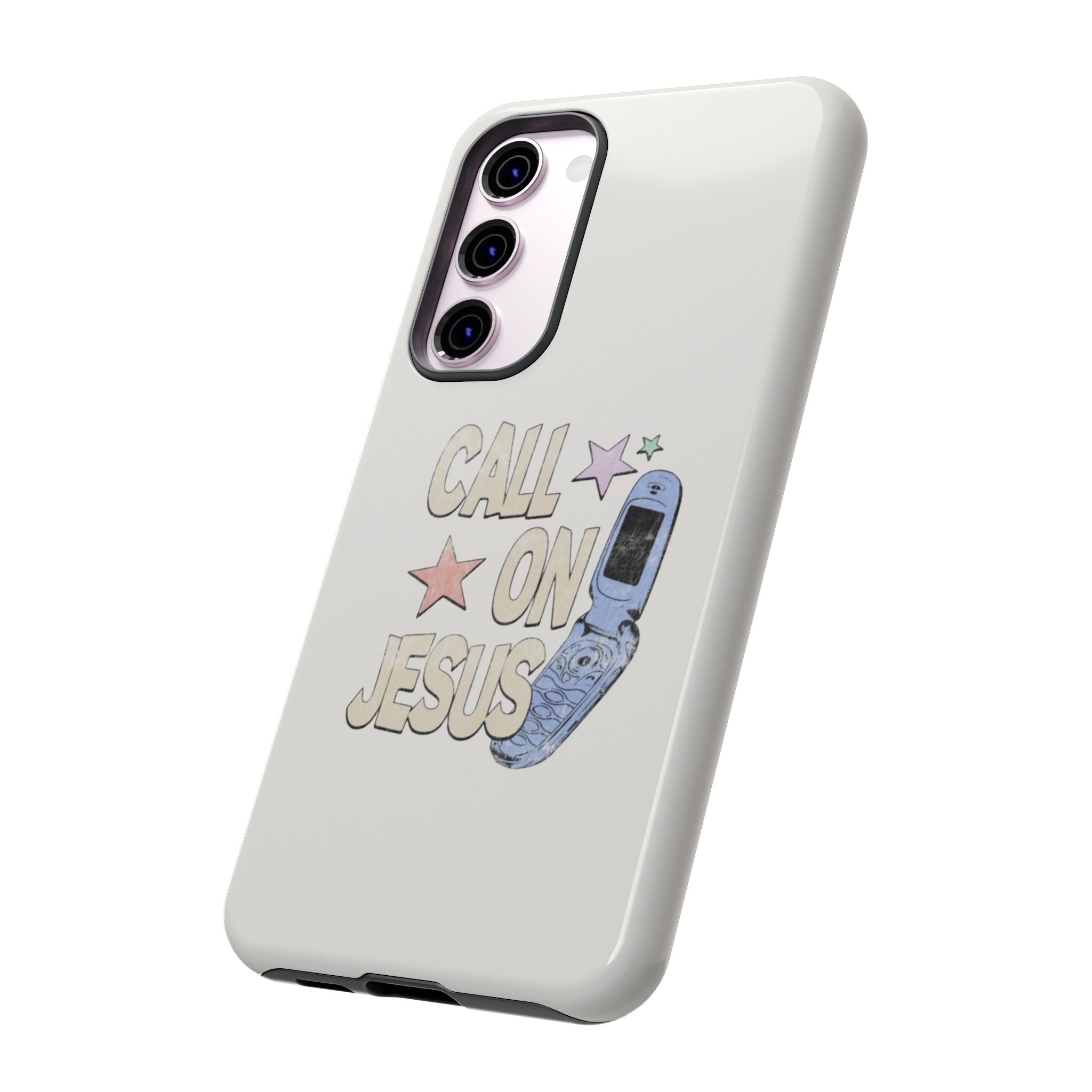 Call On Jesus Phone Case — Faith-Inspired Tough Phone Cover