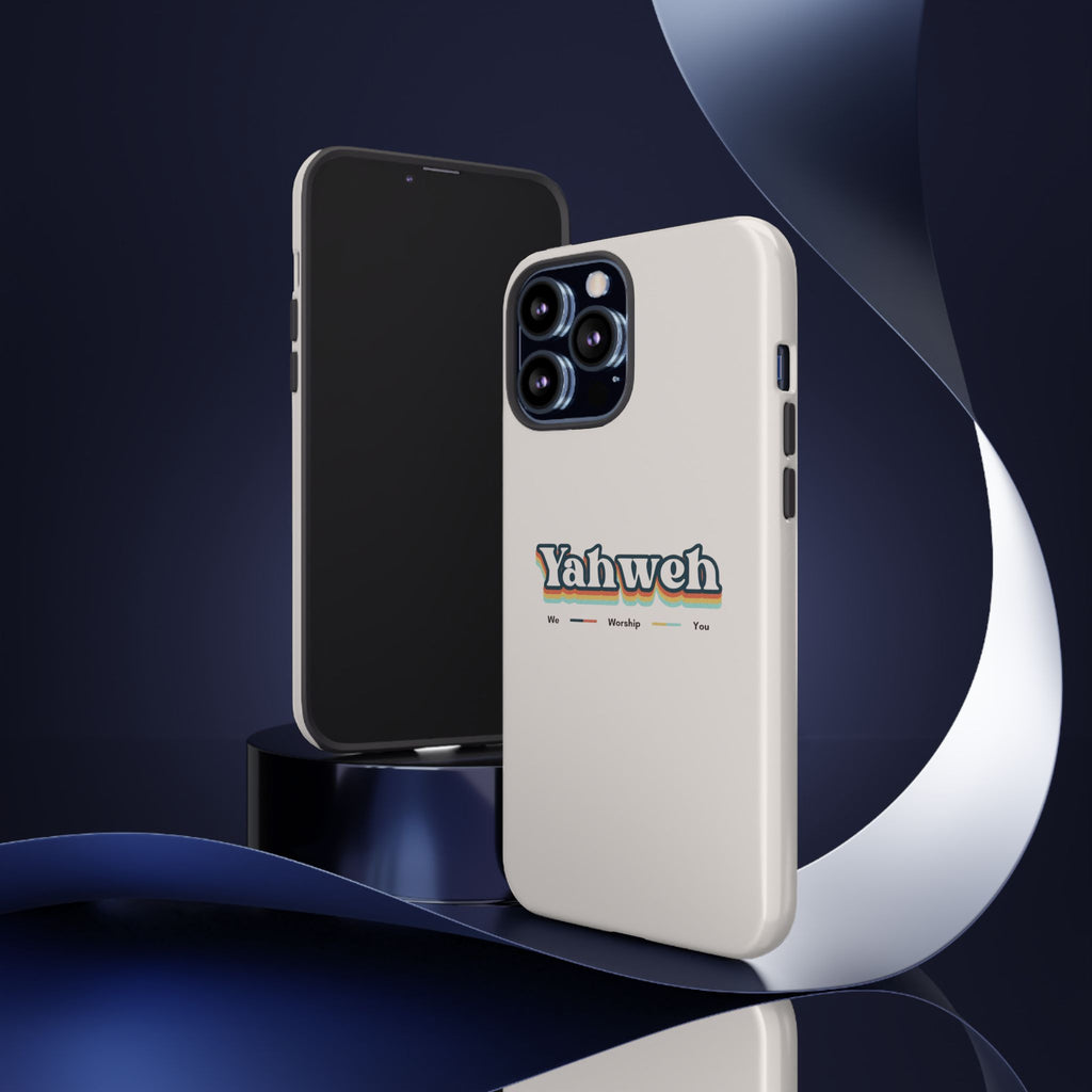 Yahweh Phone Case — Retro Faith Tough Case