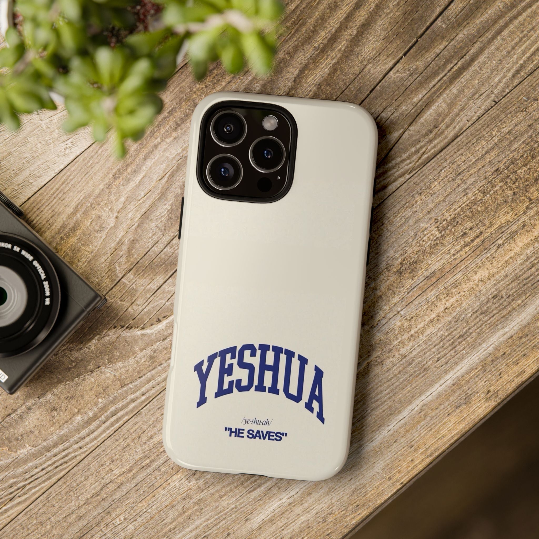 Yeshua 'He Saves' Tough Phone Case
