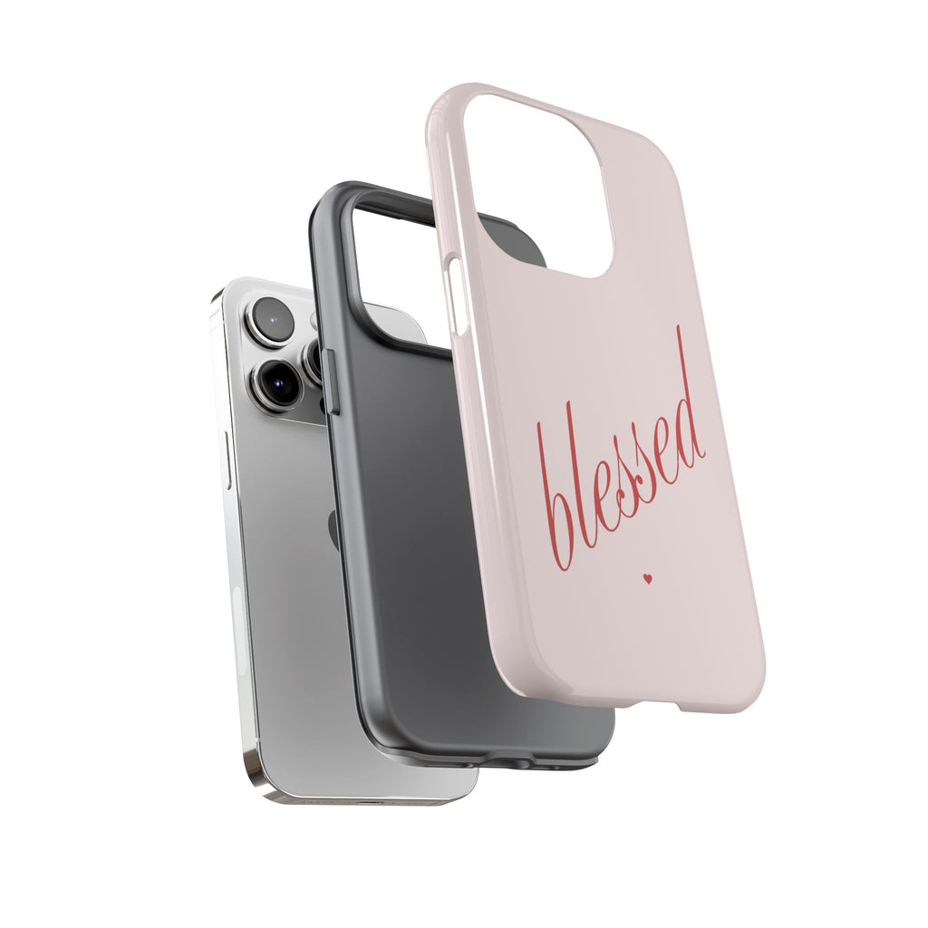 Blessed Pink Tough Phone Case