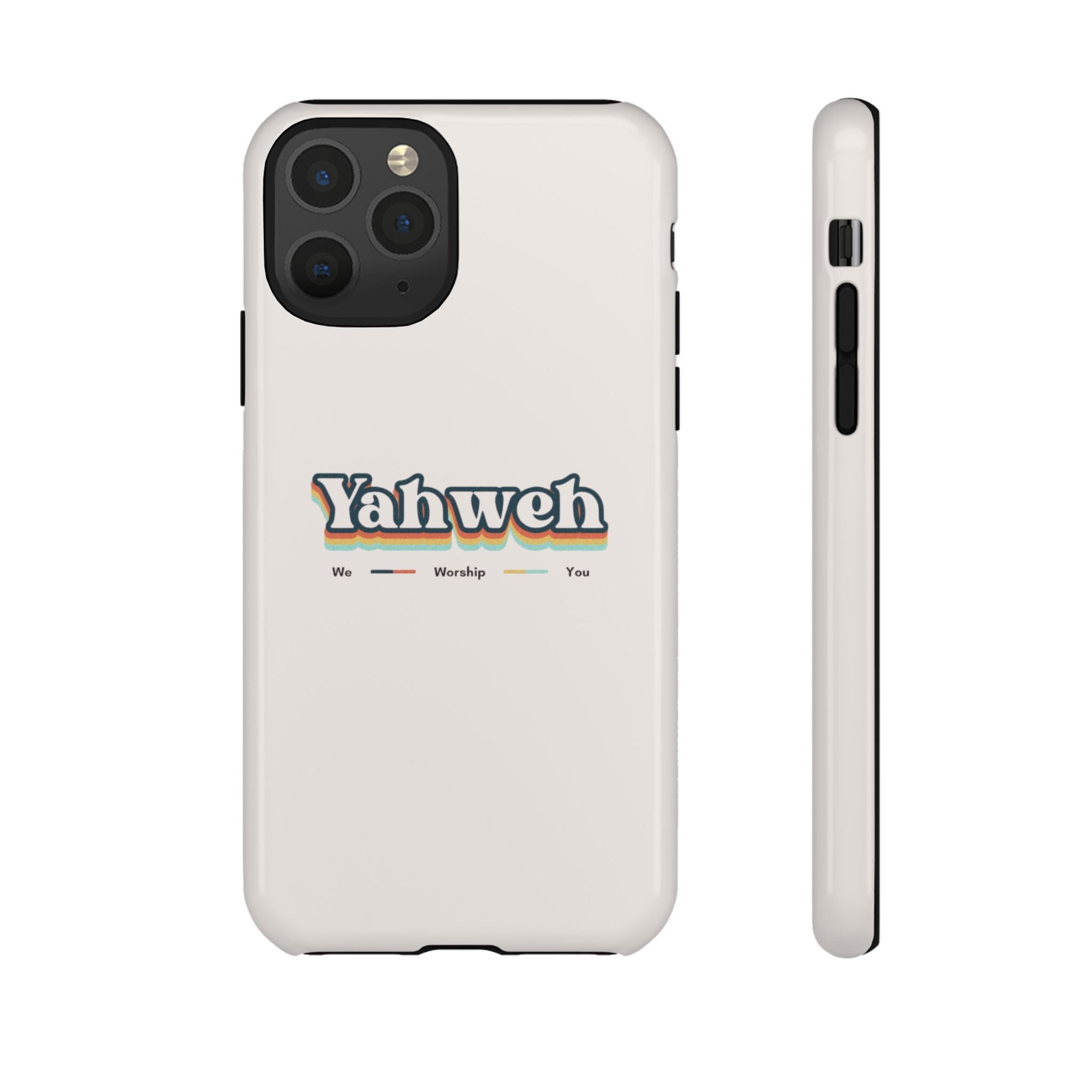 Yahweh Phone Case — Retro Faith Tough Case