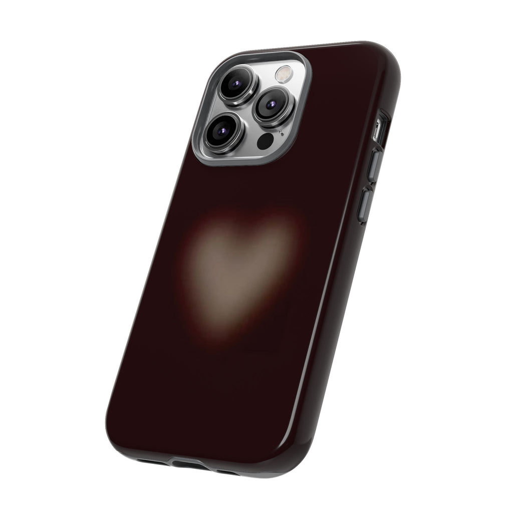 Tough Cases — Blurred Heart Protective iPhone Case