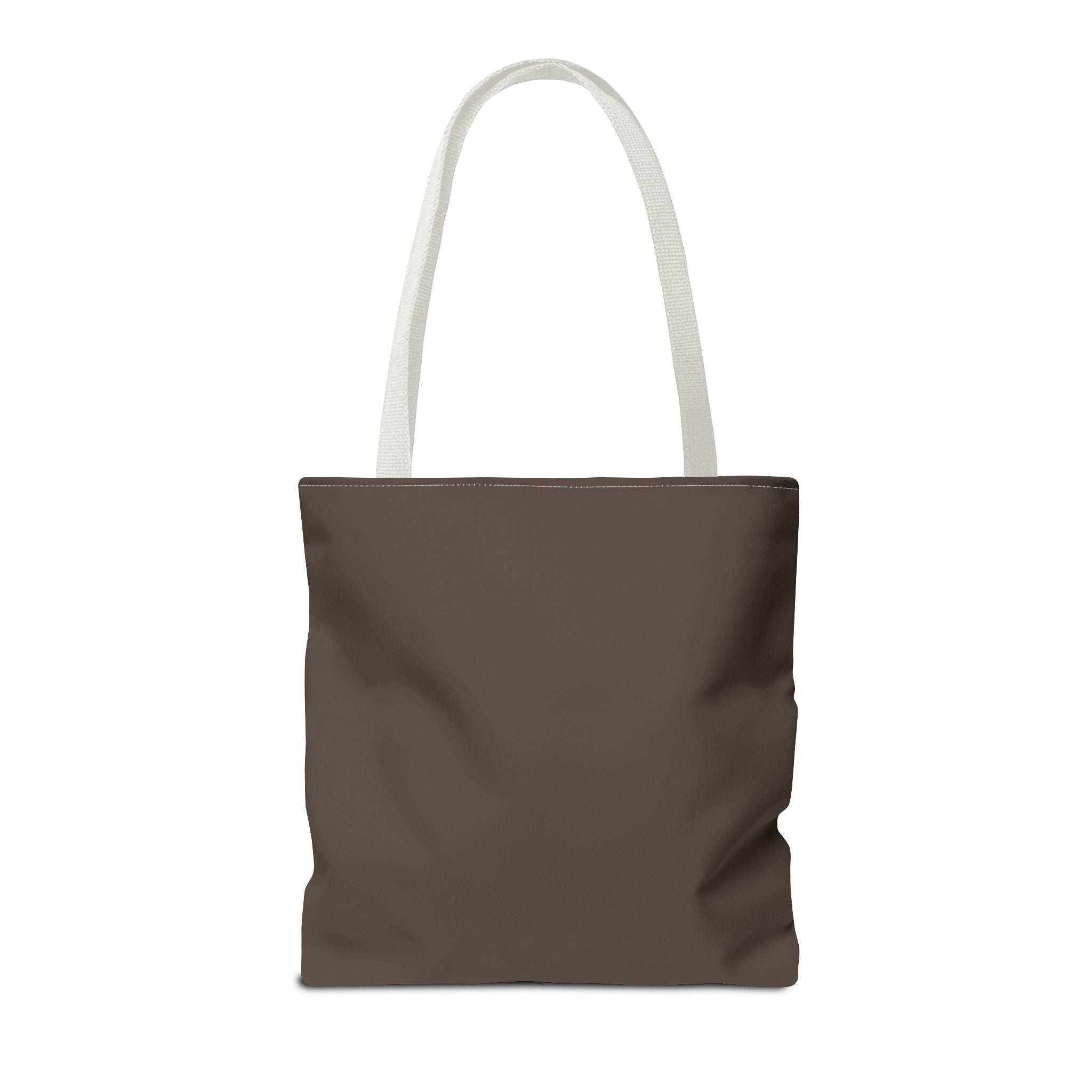 Surrounded by His Goodness Tote Bag — Faith Floral Scripture Shopper