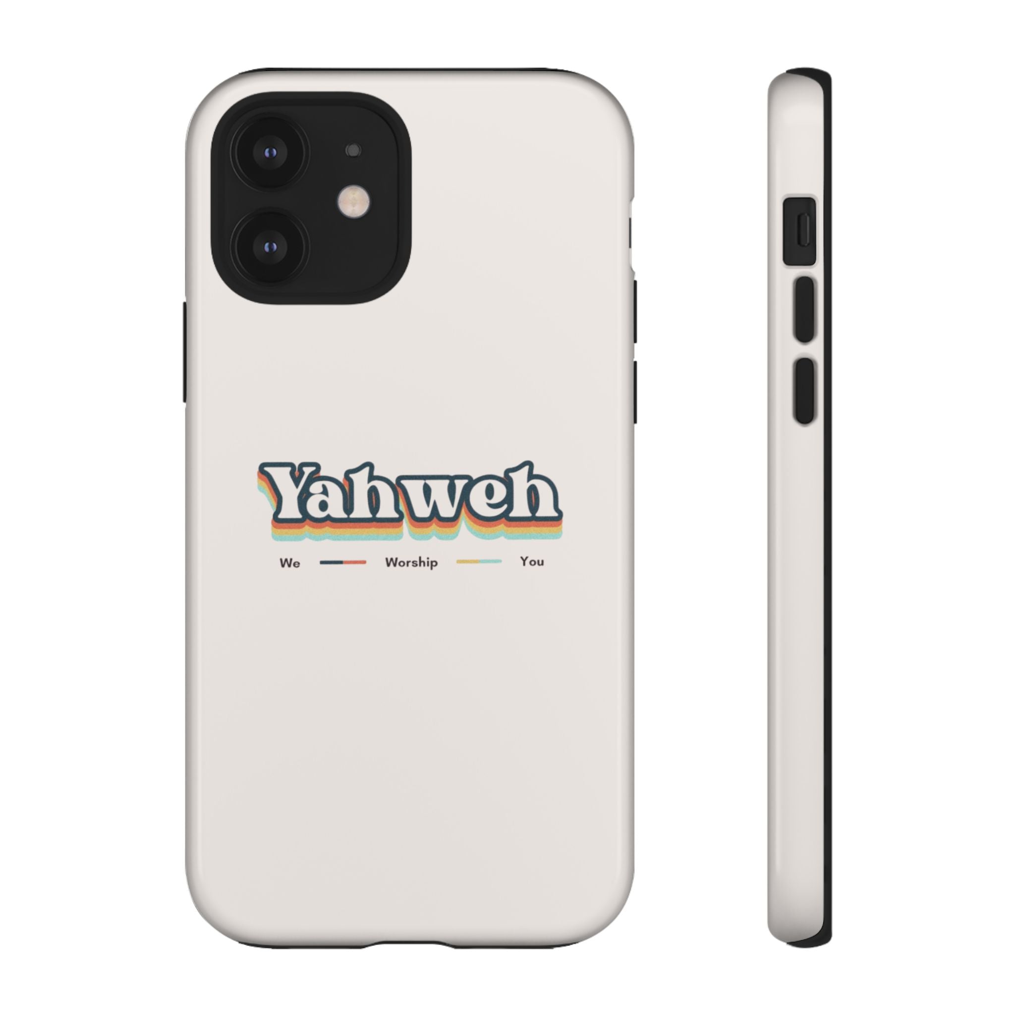 Yahweh Phone Case — Retro Faith Tough Case