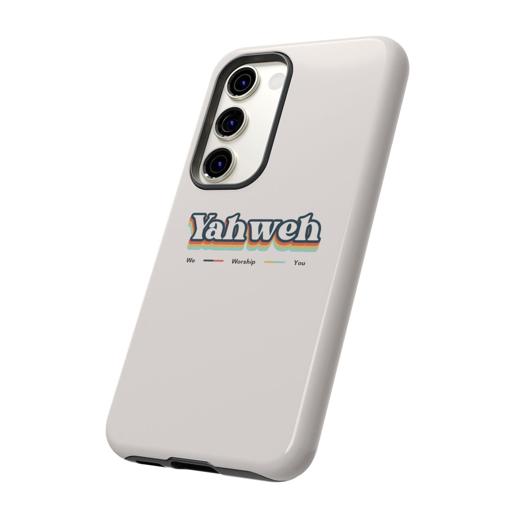 Yahweh Phone Case — Retro Faith Tough Case