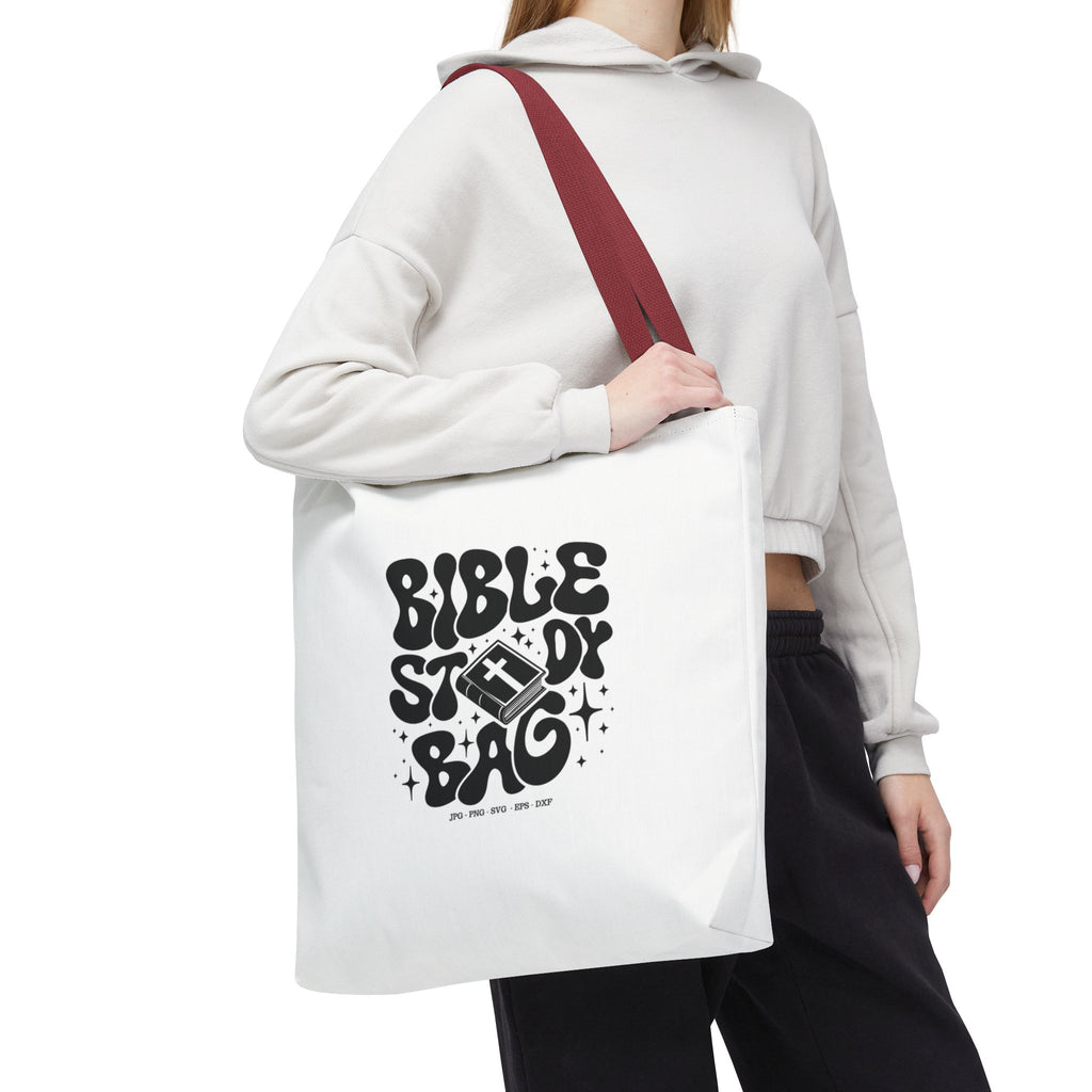Bible Study Tote Bag – Faith-Inspired Scripture Carryall