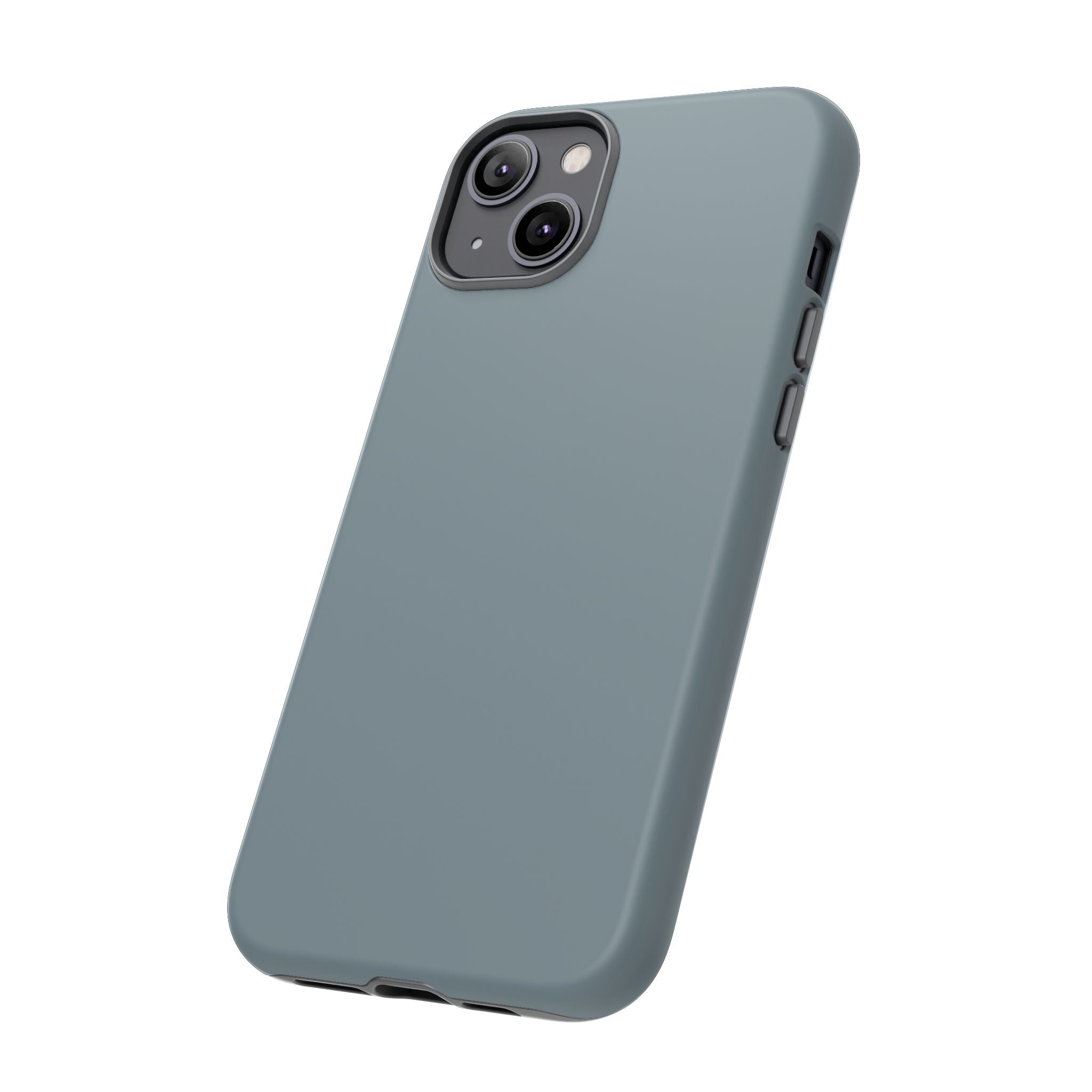 Tough iPhone Case - Blue/Grey Color