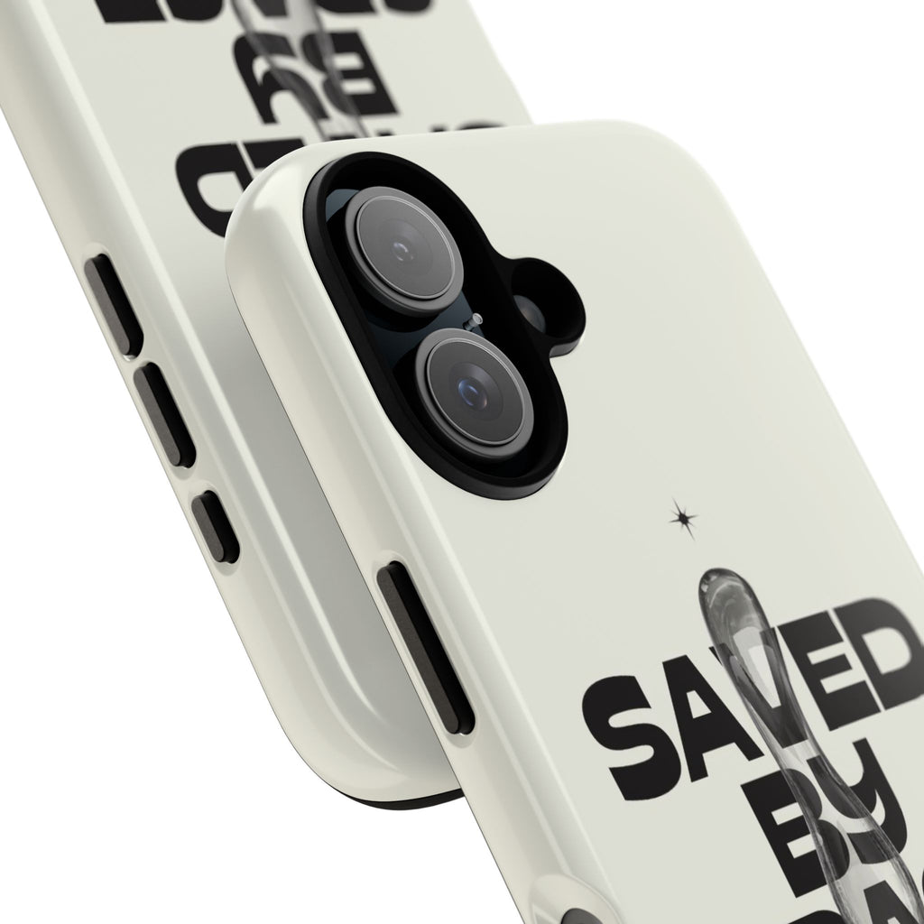 Saved By Grace Tough Phone Case — Christian Faith iPhone Cover