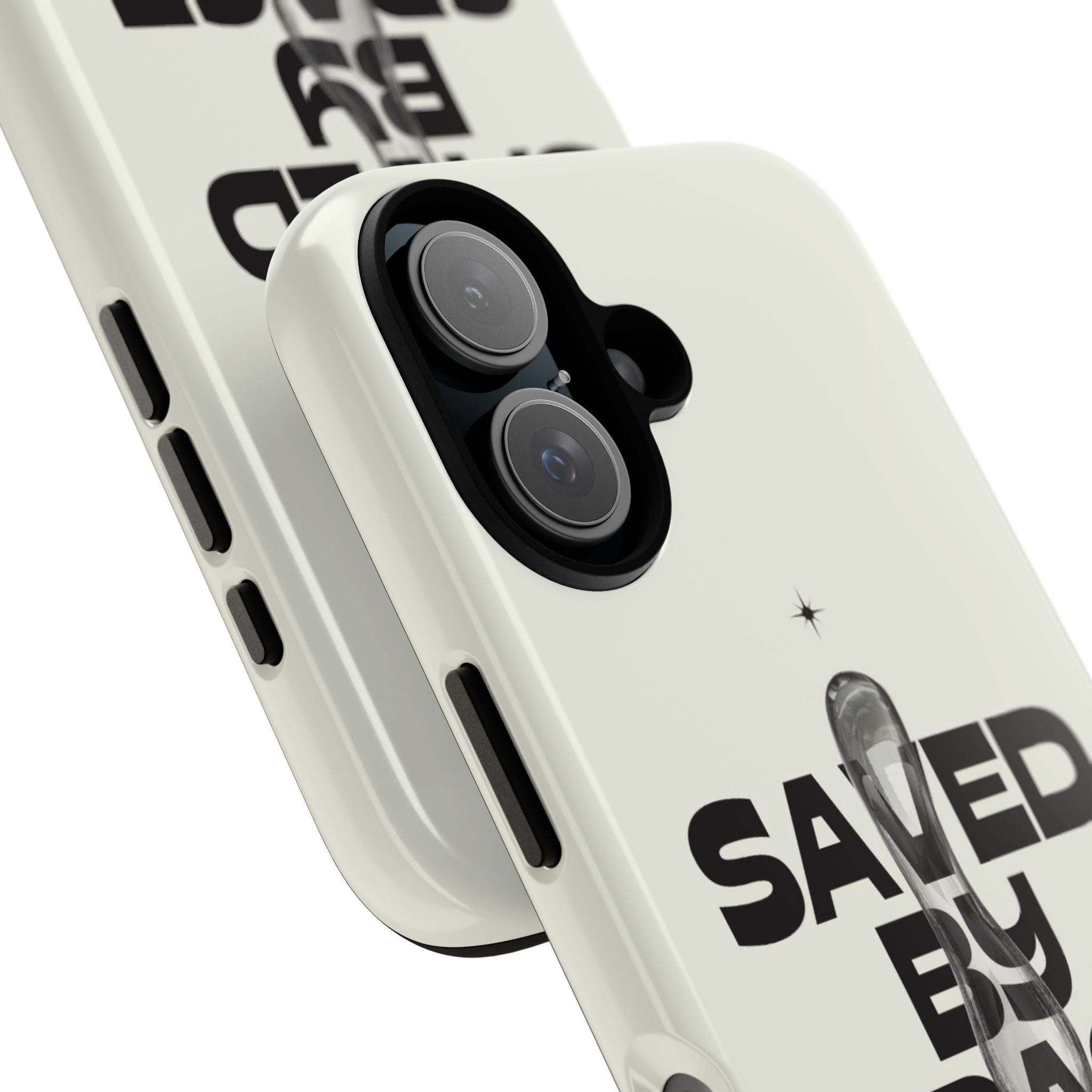 Saved By Grace Tough Phone Case — Christian Faith iPhone Cover