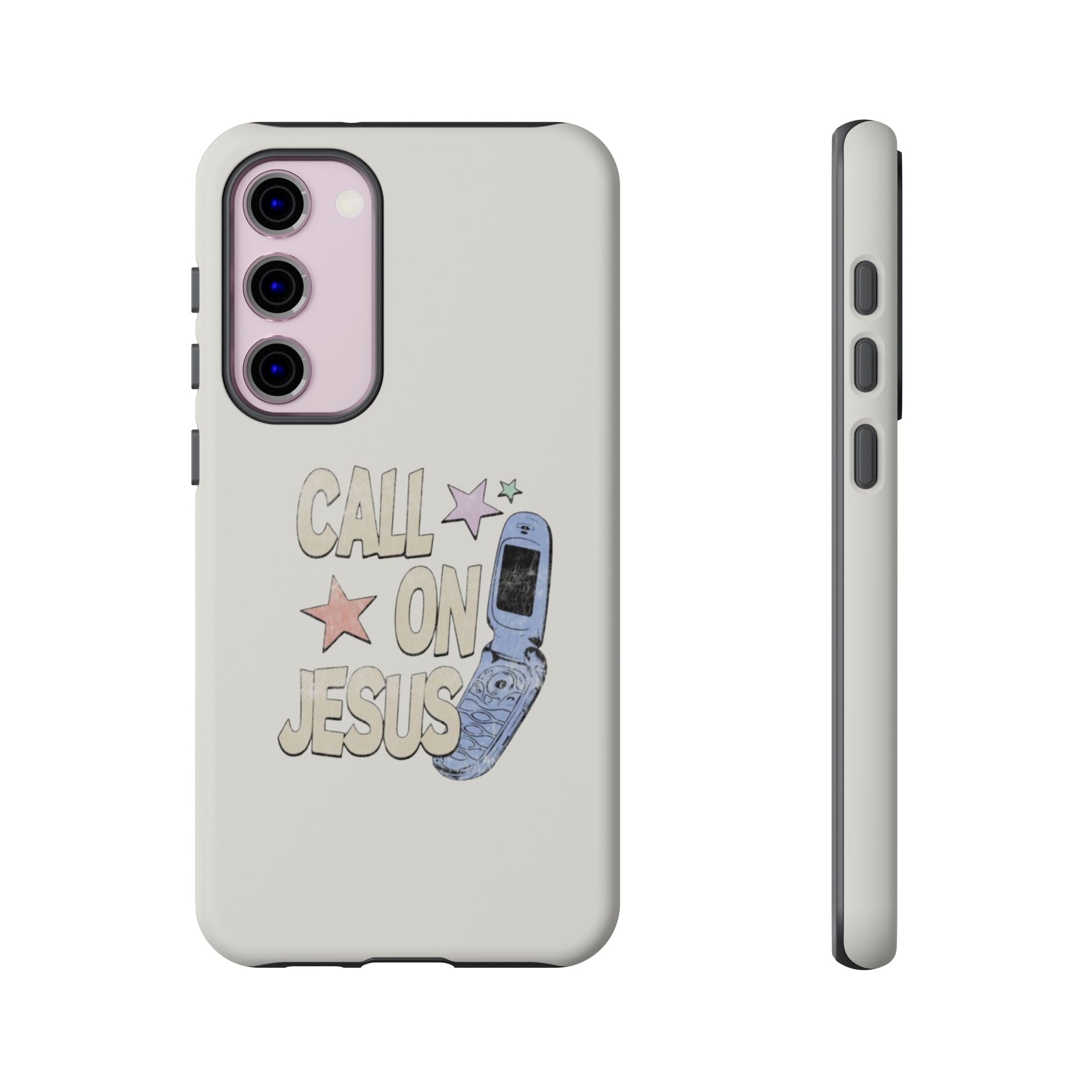 Call On Jesus Phone Case — Faith-Inspired Tough Phone Cover