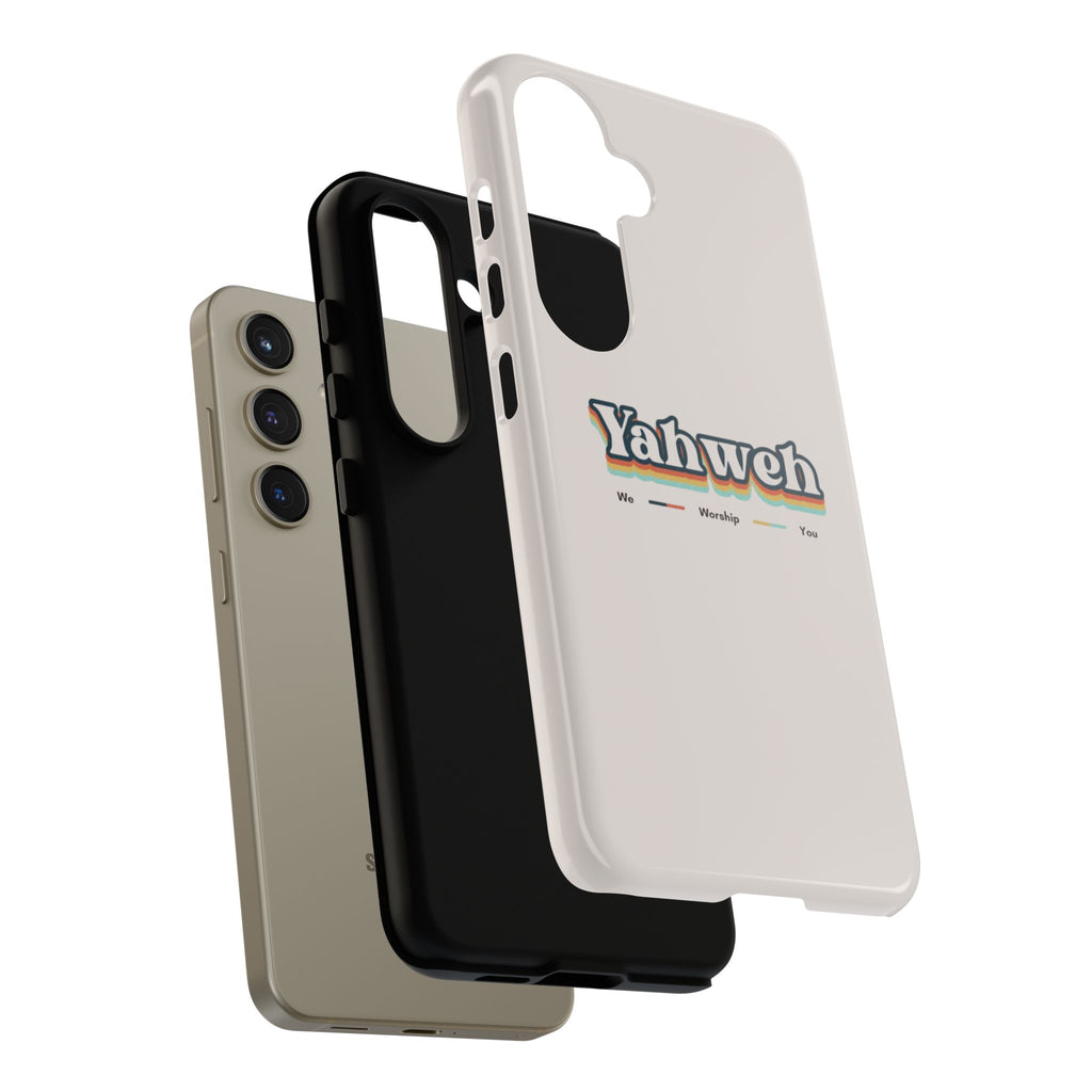 Yahweh Phone Case — Retro Faith Tough Case