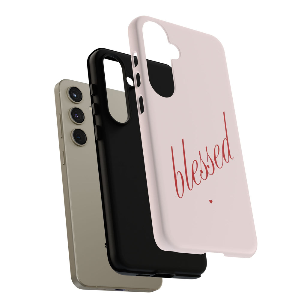 Blessed Pink Tough Phone Case