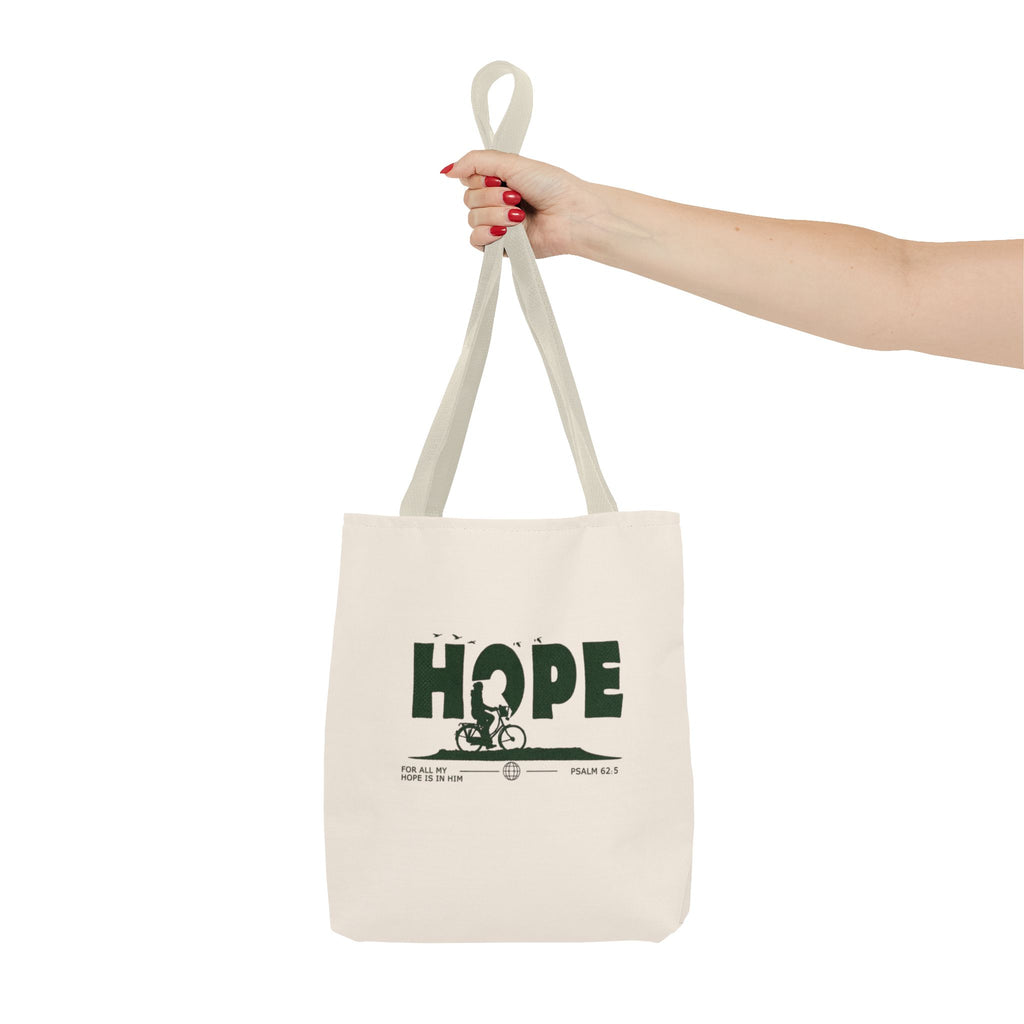 "Hope" Tote Bag — Inspirational Canvas Tote