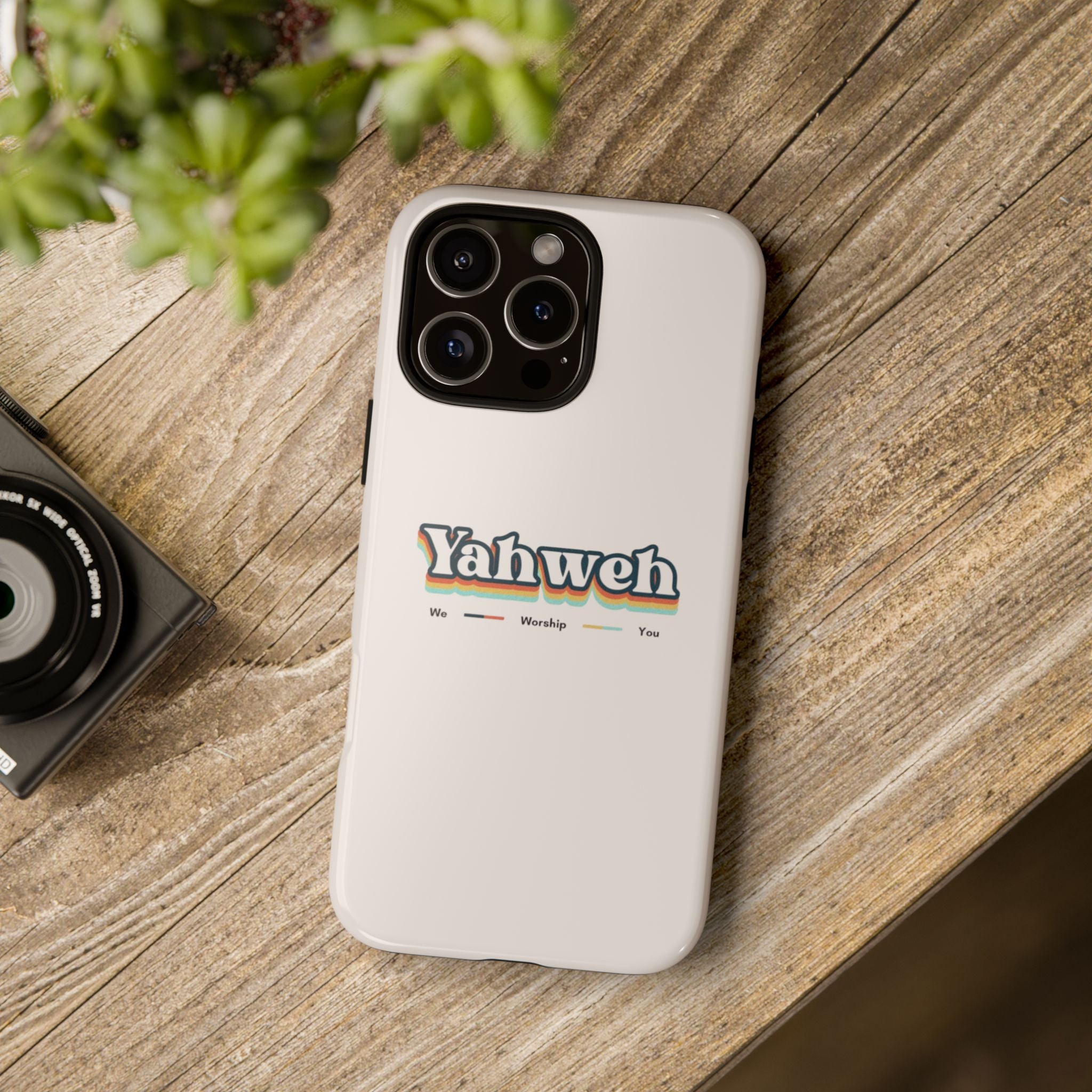 Yahweh Phone Case — Retro Faith Tough Case