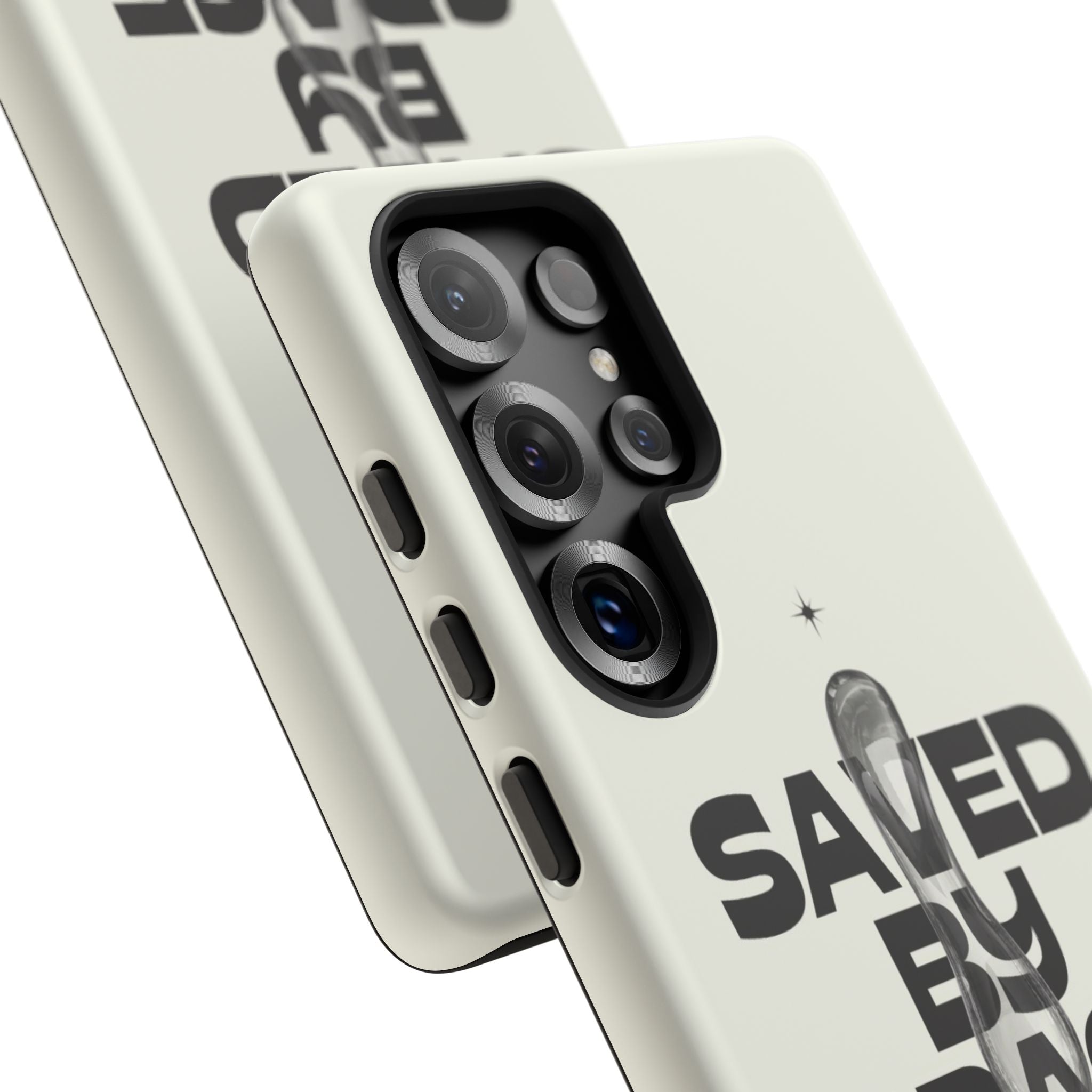Saved By Grace Tough Phone Case — Christian Faith iPhone Cover