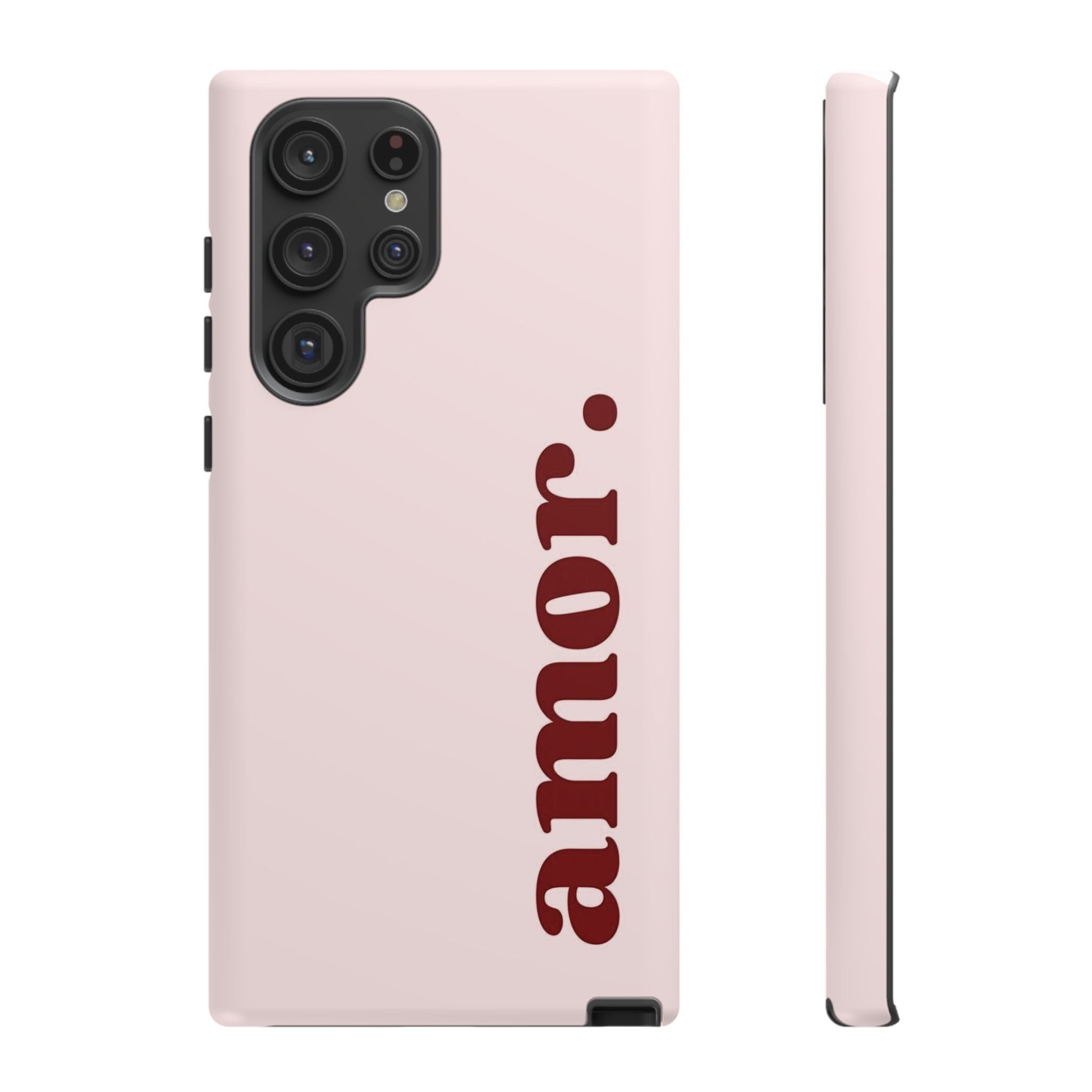 Amor Pink Tough Phone Case — Slim Protective Case