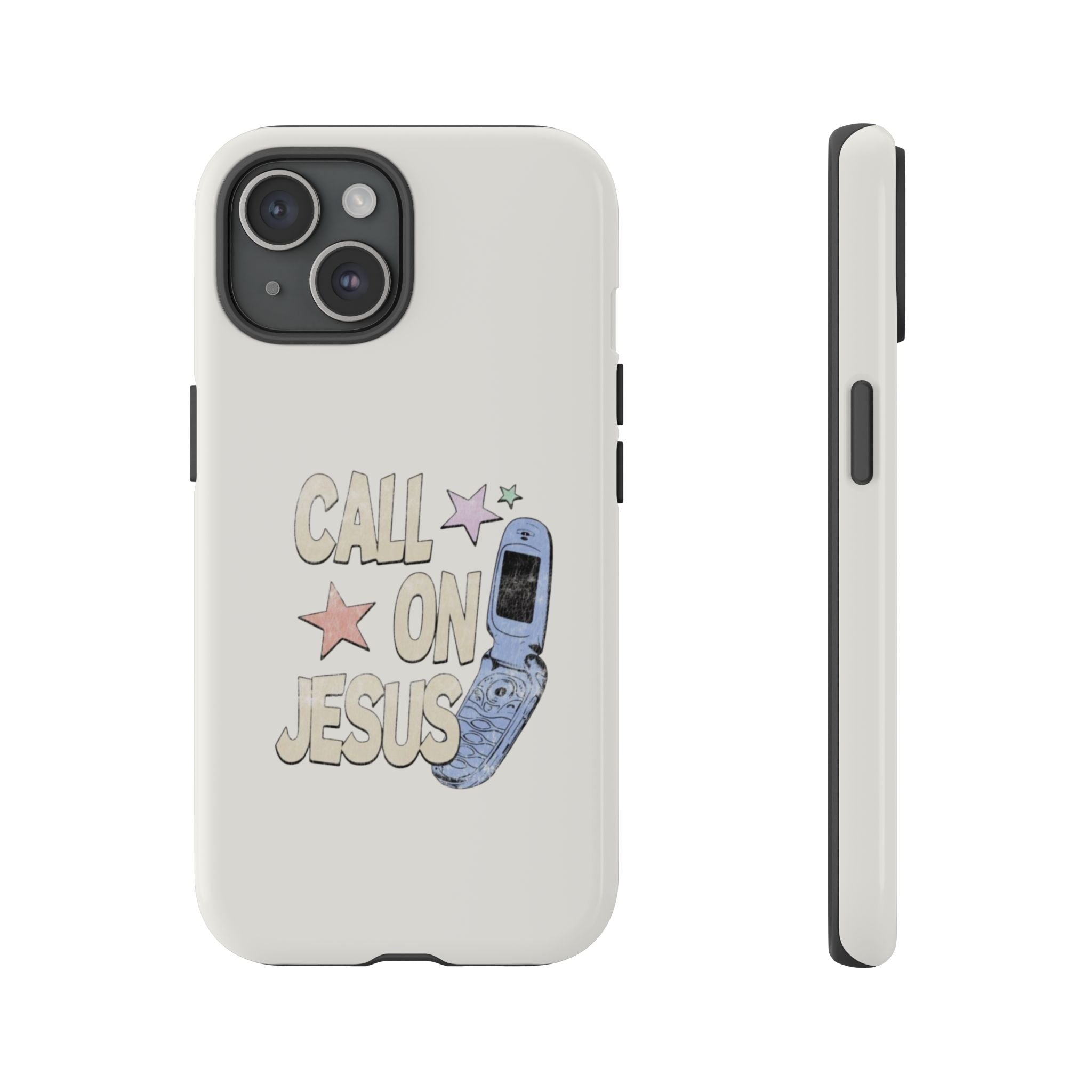 Call On Jesus Phone Case — Faith-Inspired Tough Phone Cover