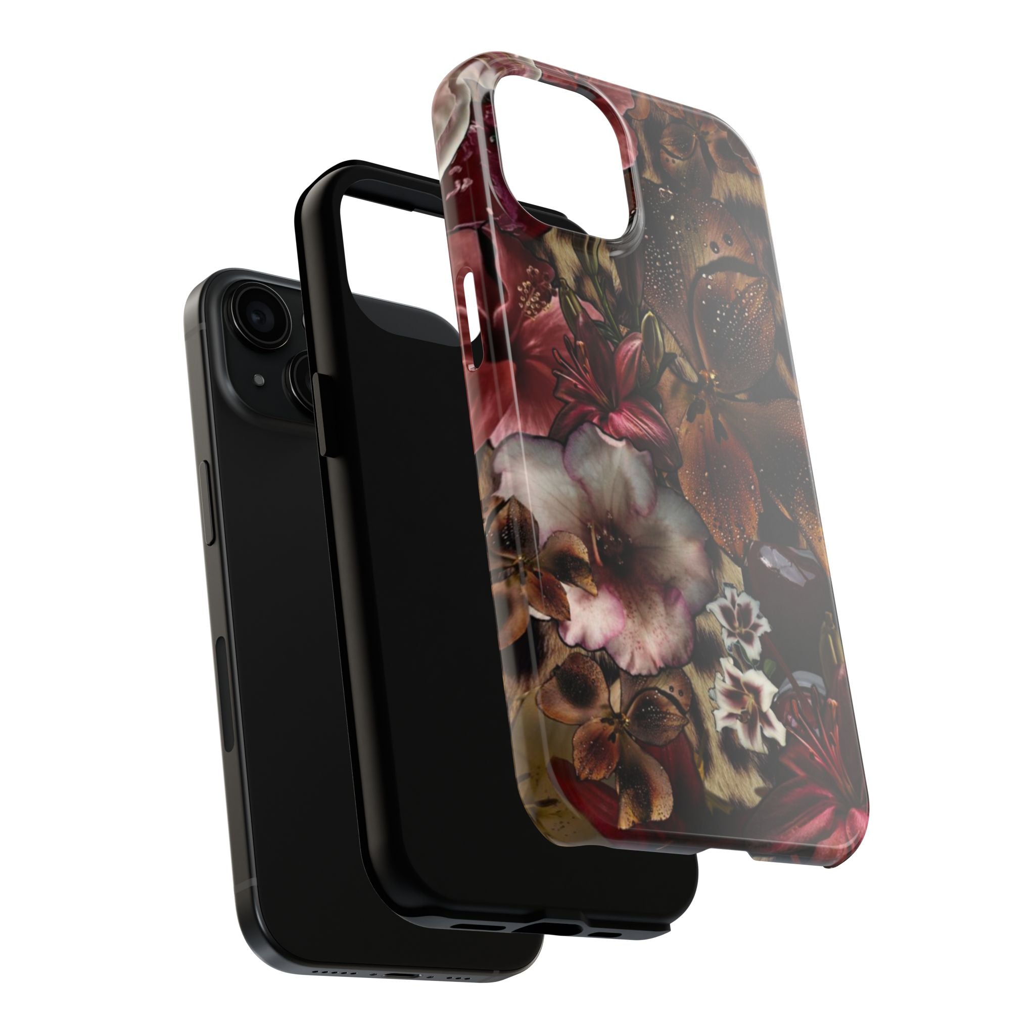 Floral Dark Luxe iPhone Case