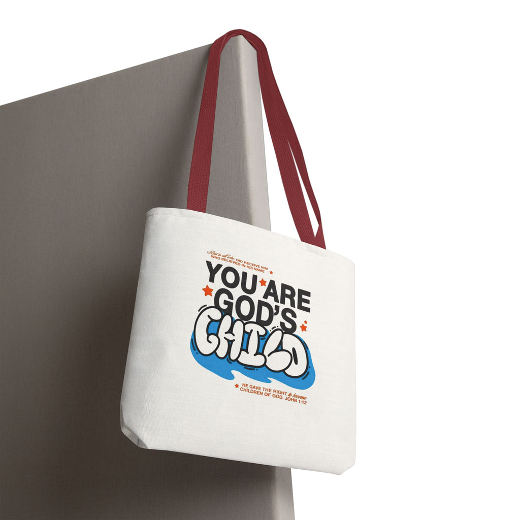 Inspirational "You Are God's Child" Tote Bag