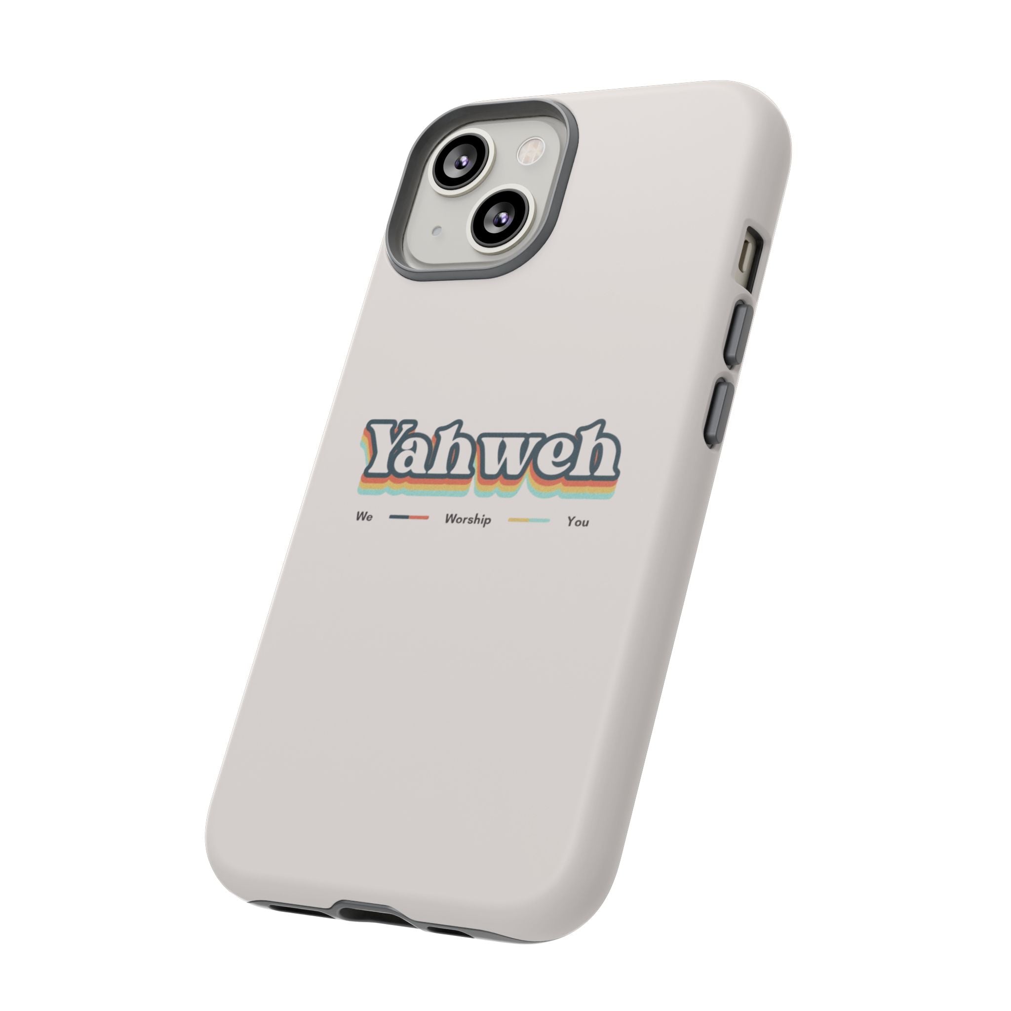 Yahweh Phone Case — Retro Faith Tough Case