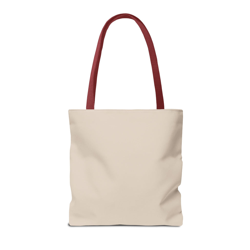 Vintage Retro Collage Tote Bag — 8 Ball, Stars & Cherry Graphic