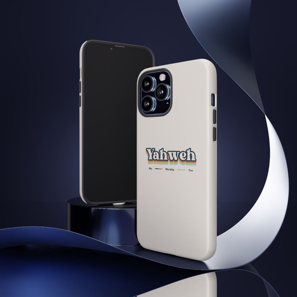 Yahweh Phone Case — Retro Faith Tough Case