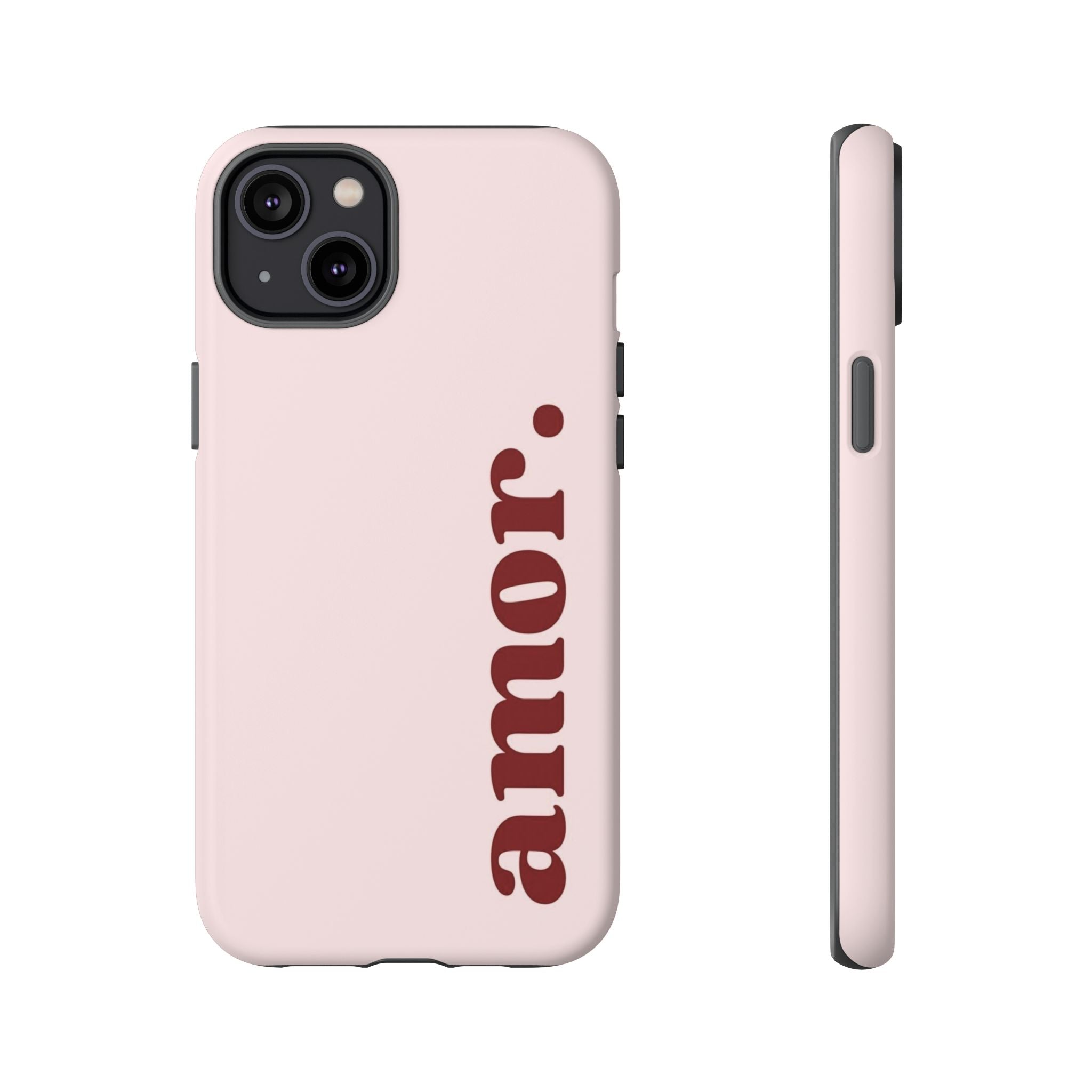 Amor Pink Tough Phone Case — Slim Protective Case