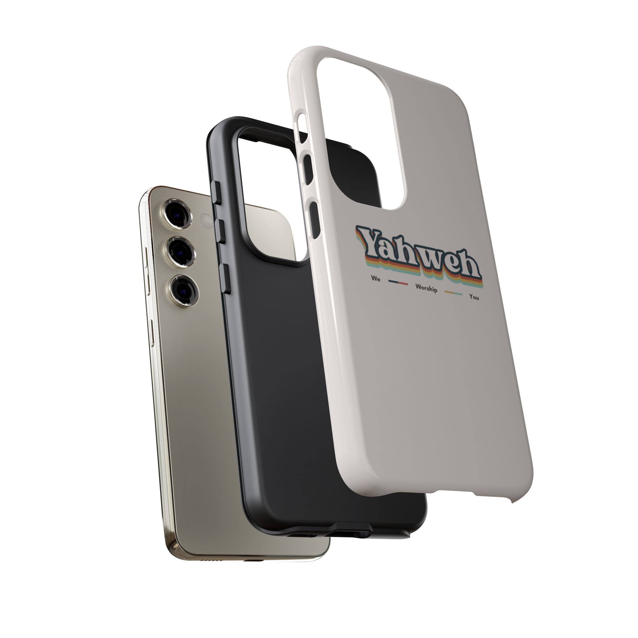 Yahweh Phone Case — Retro Faith Tough Case