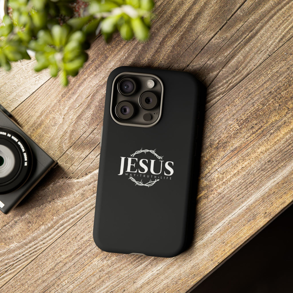 Jesus Crown Tough Phone Case — Faith-Based Case