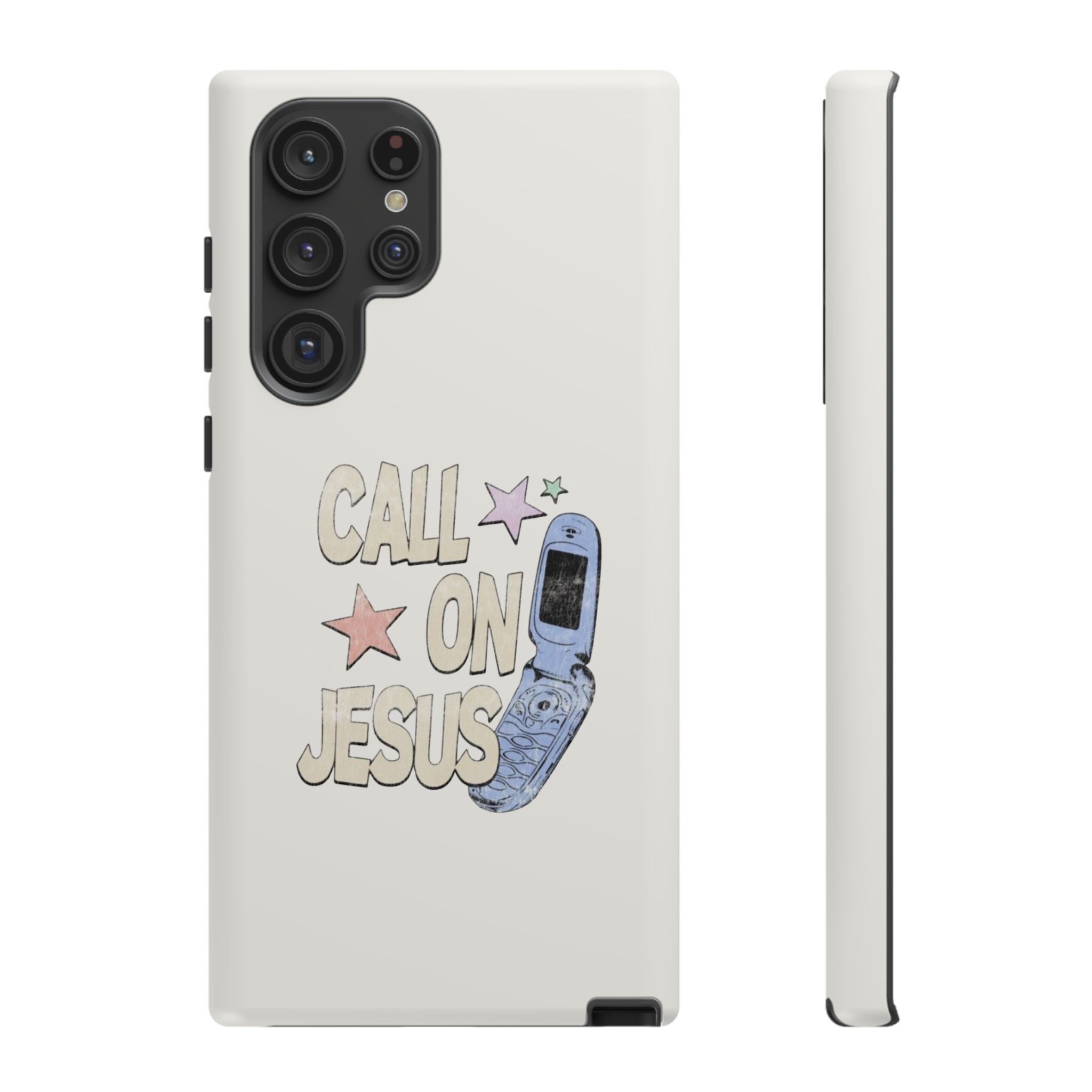 Call On Jesus Phone Case — Faith-Inspired Tough Phone Cover