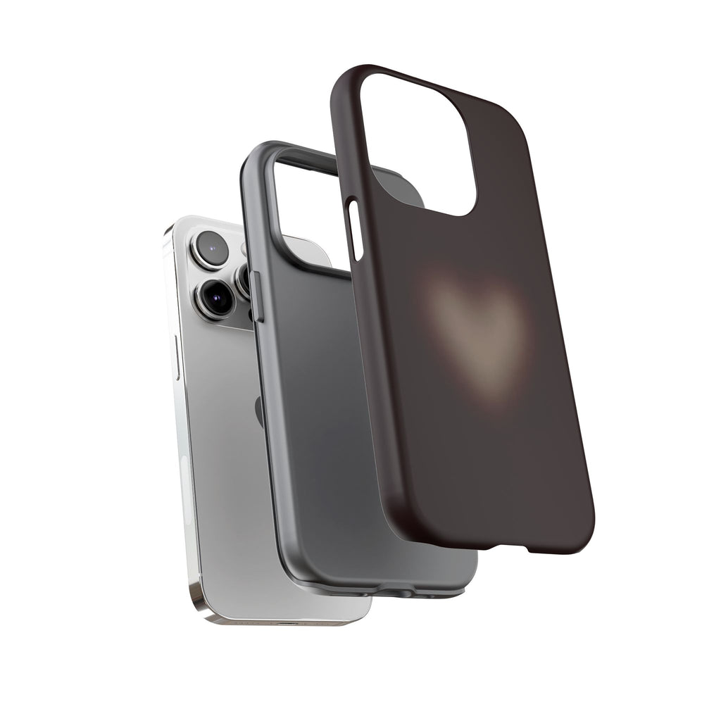Tough Cases — Blurred Heart Protective iPhone Case