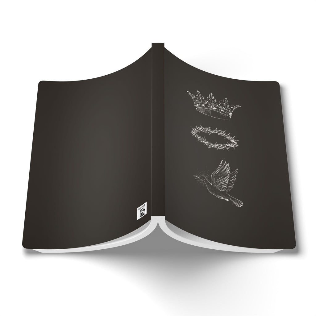 Faith Softcover Journal — Crown, Crown of Thorns & Dove