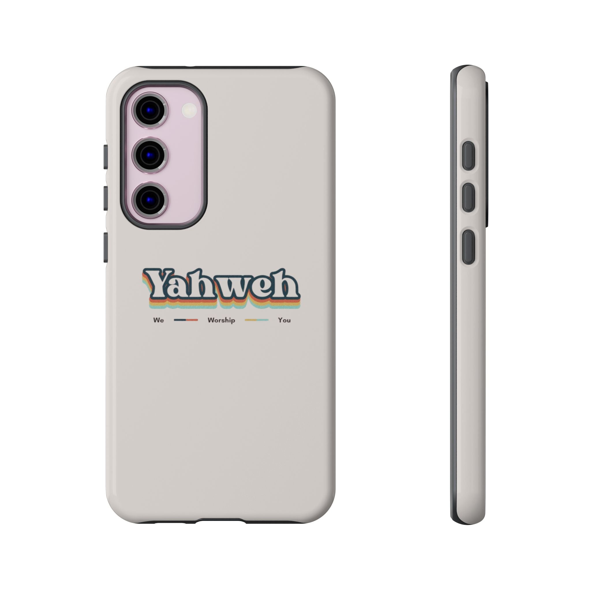 Yahweh Phone Case — Retro Faith Tough Case