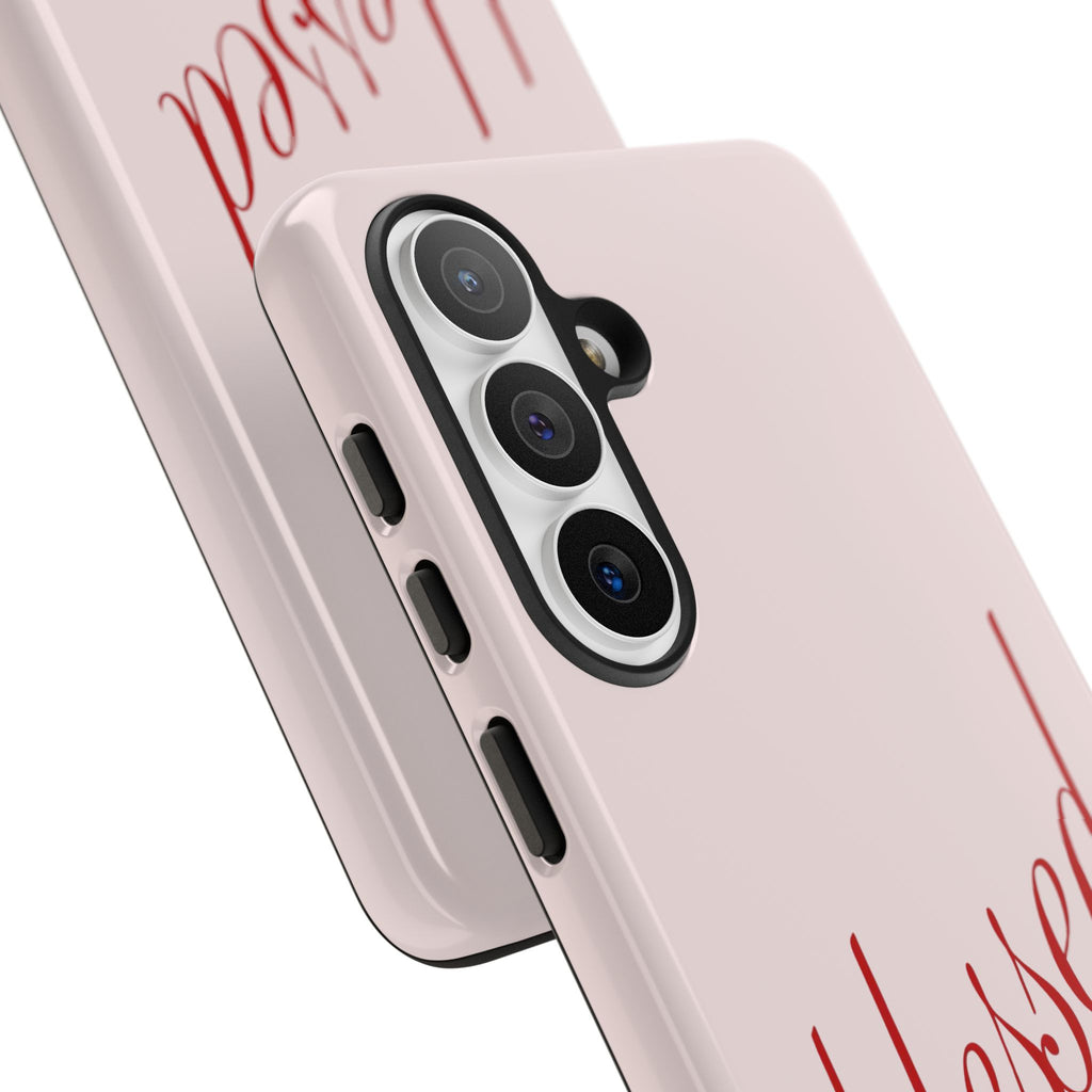 Blessed Pink Tough Phone Case