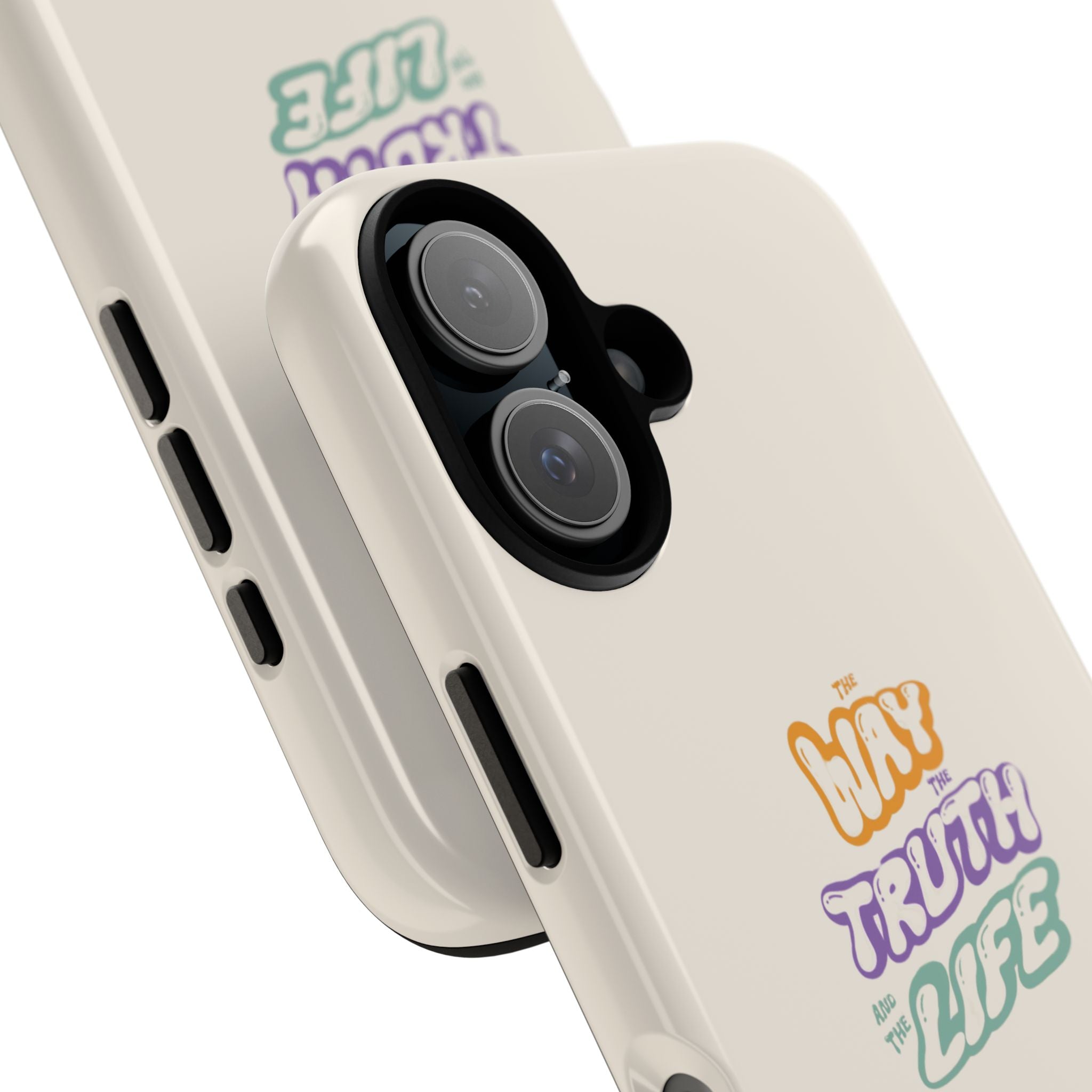 'Way,Truth,Life' Pastel Graphic Protective Tough Case