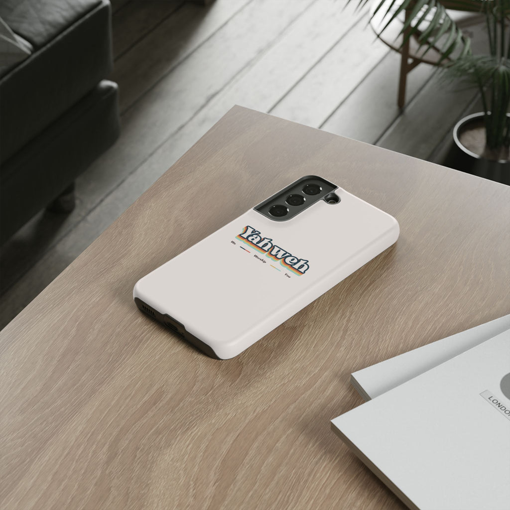 Yahweh Phone Case — Retro Faith Tough Case
