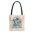 "Praise the Lord" Floral Psalm 150:6 Tote Bag