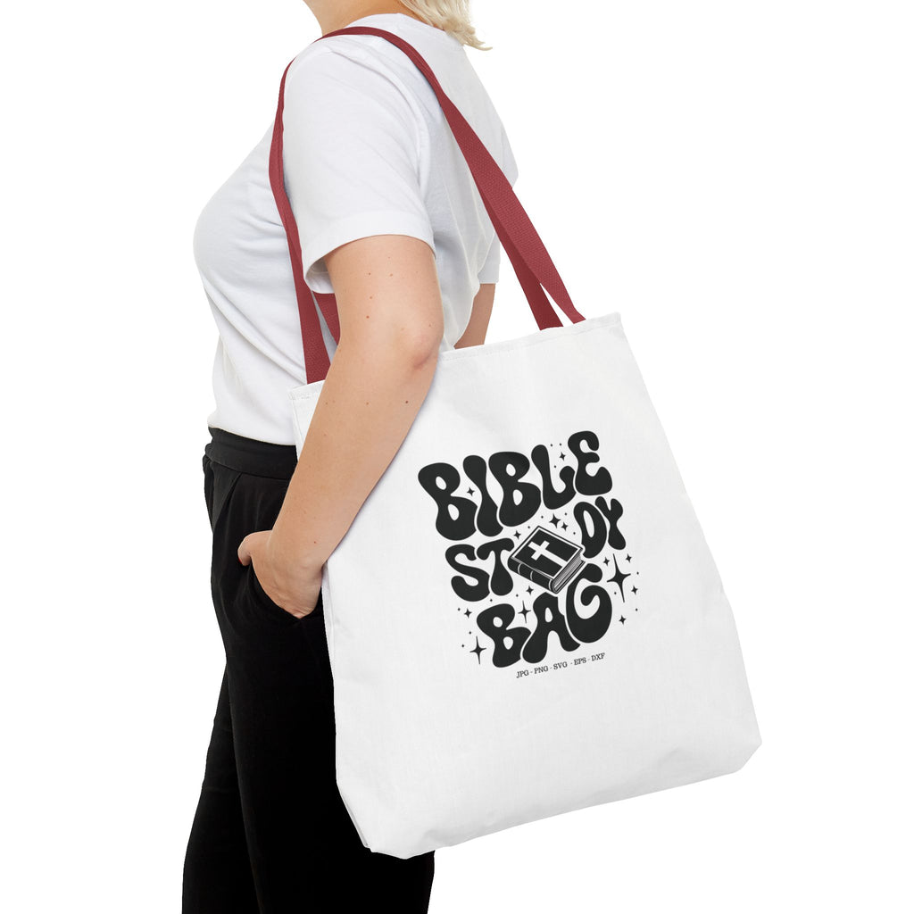 Bible Study Tote Bag – Faith-Inspired Scripture Carryall