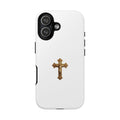 Gold Cross Tough Phone Case | Protective Cover