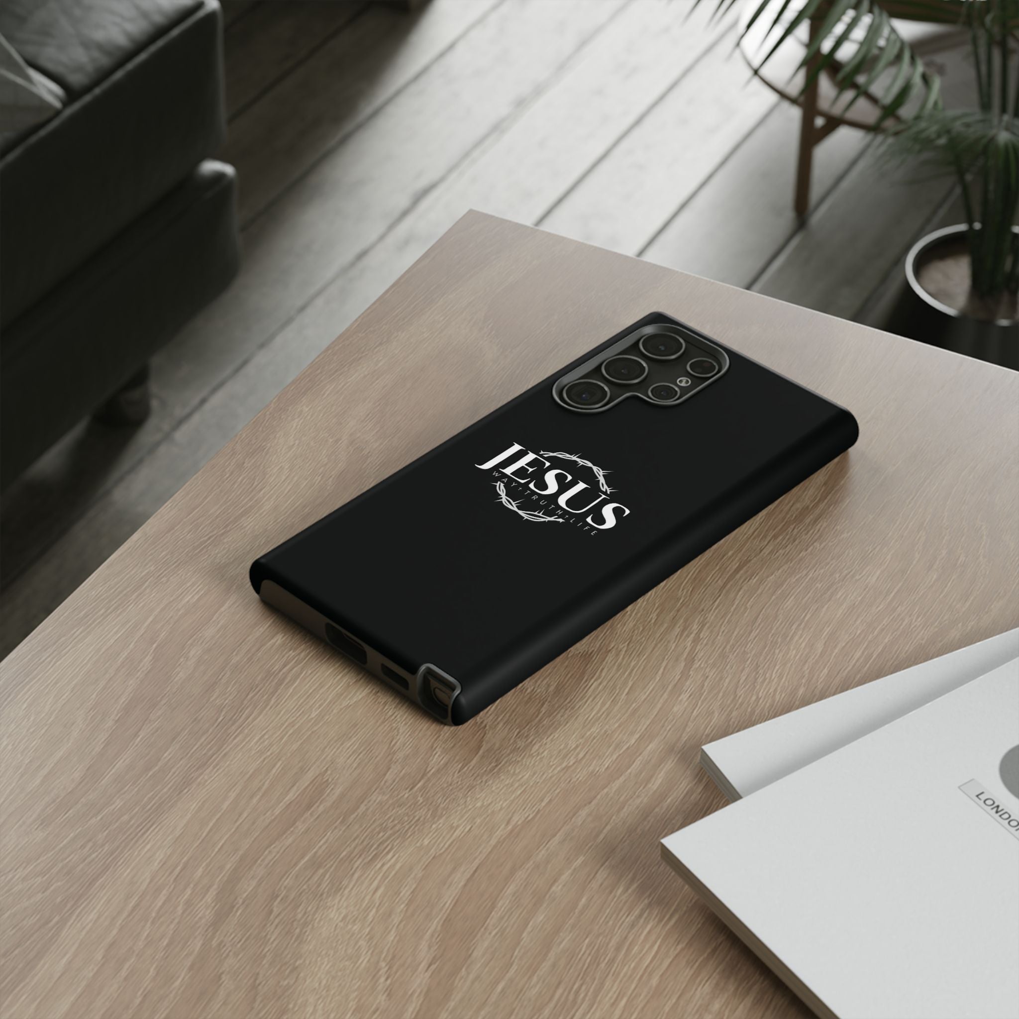 Jesus Crown Tough Phone Case — Faith-Based Case