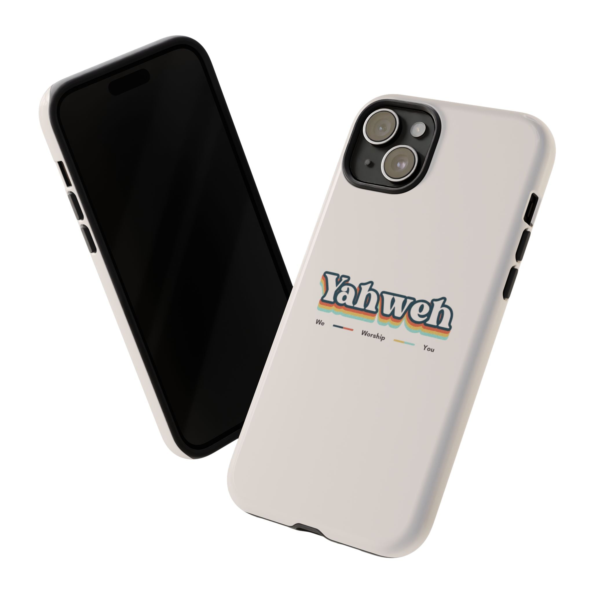 Yahweh Phone Case — Retro Faith Tough Case