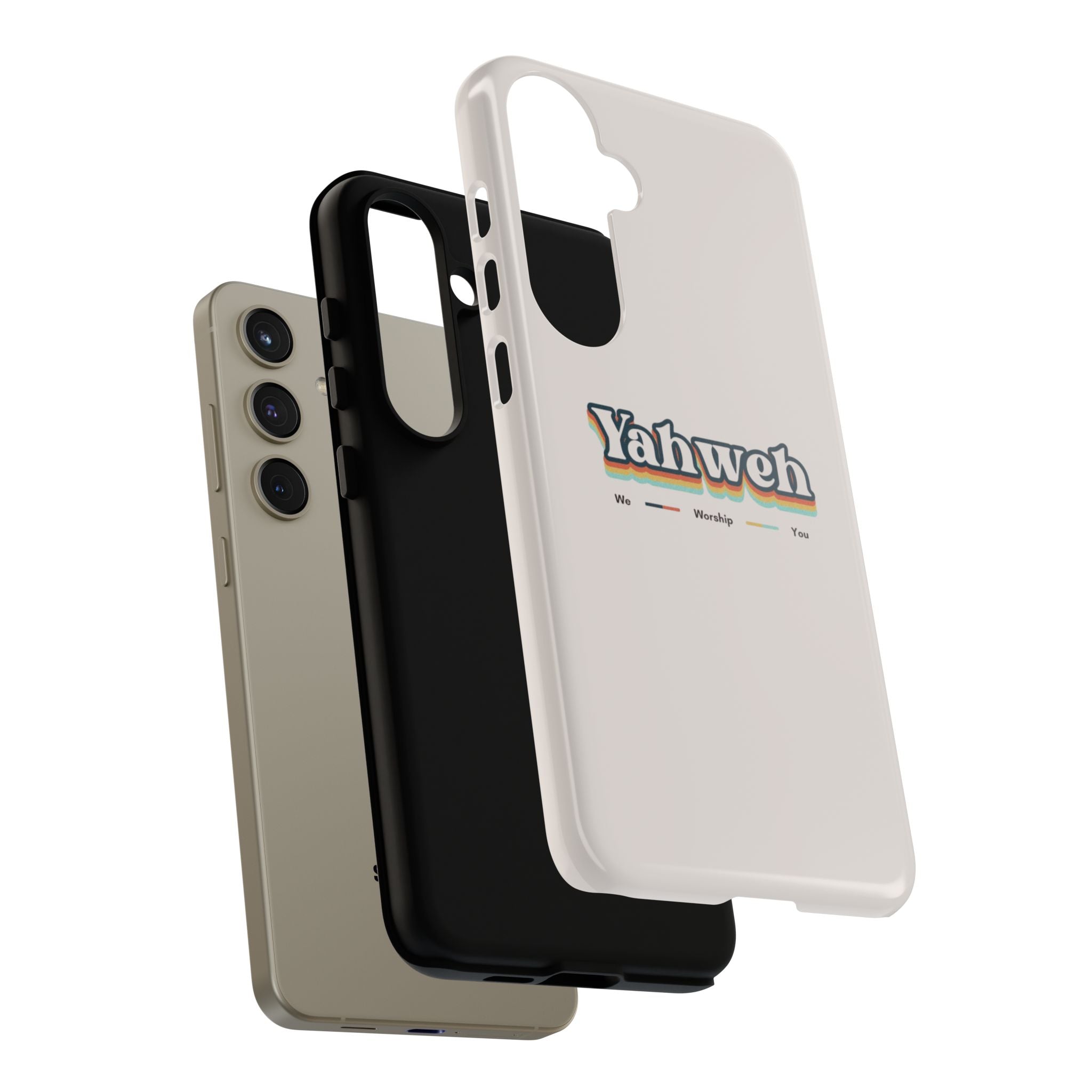 Yahweh Phone Case — Retro Faith Tough Case