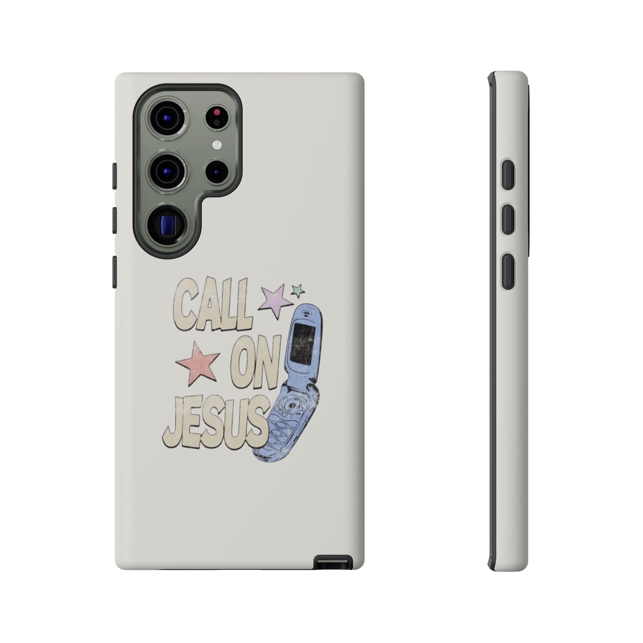 Call On Jesus Phone Case — Faith-Inspired Tough Phone Cover