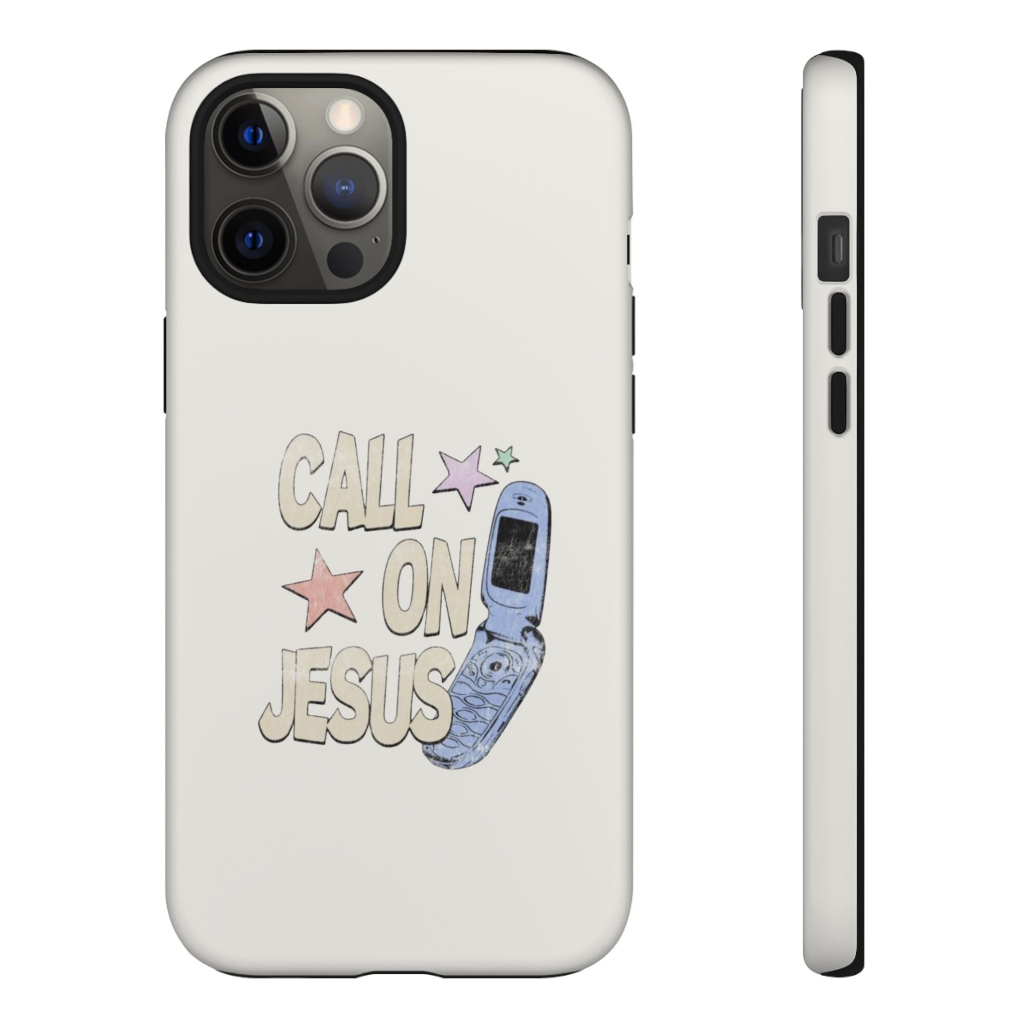 Call On Jesus Phone Case — Faith-Inspired Tough Phone Cover
