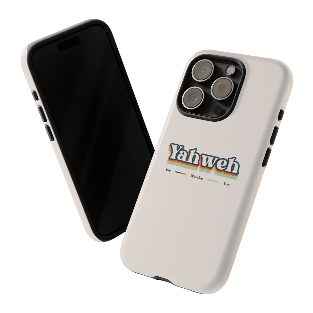 Yahweh Phone Case — Retro Faith Tough Case