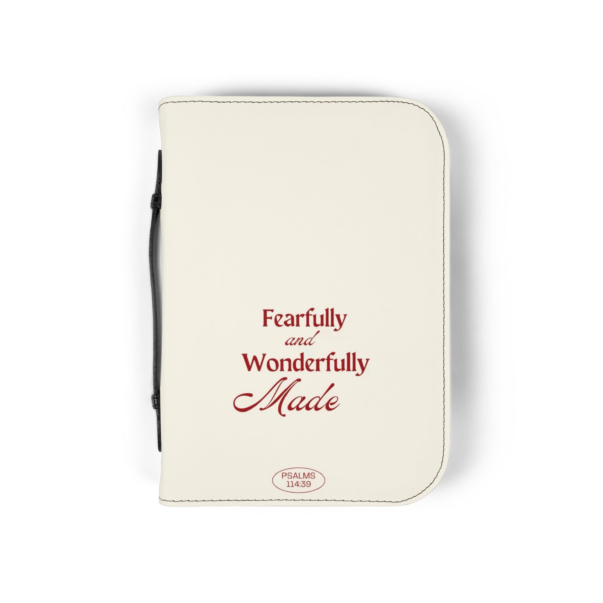 "Fearfully and Wonderfully Made" Zippered Bible Cover