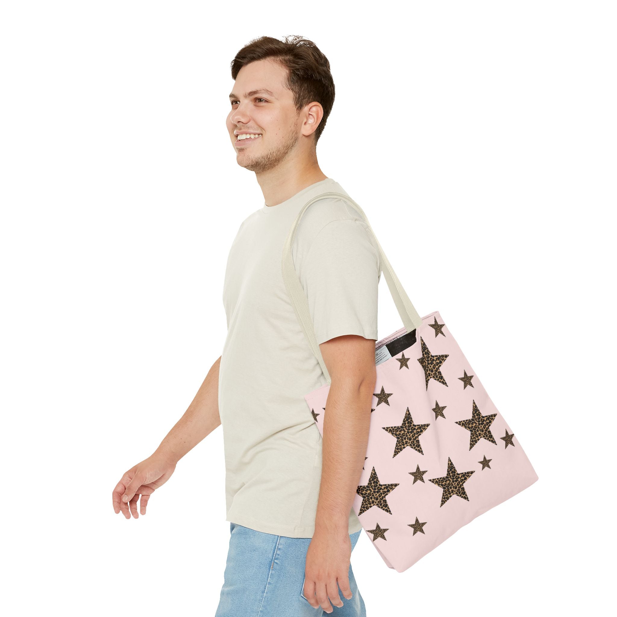 Star Design - Blush Pink Tote Bag
