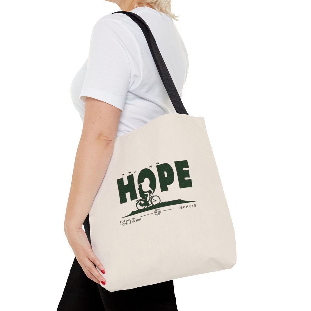 "Hope" Tote Bag — Inspirational Canvas Tote